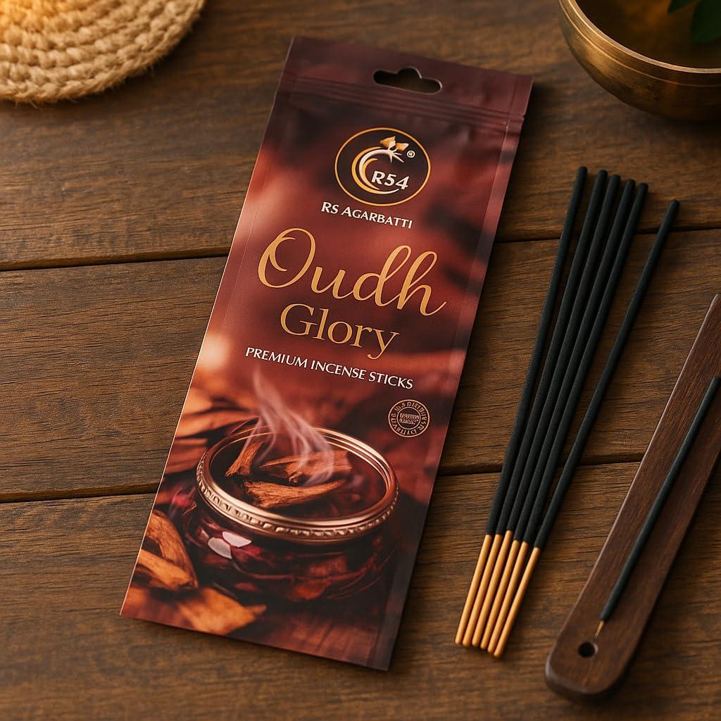 Varitas de Incienso Hashcart Oudh Glory 110g - Aroma Natural