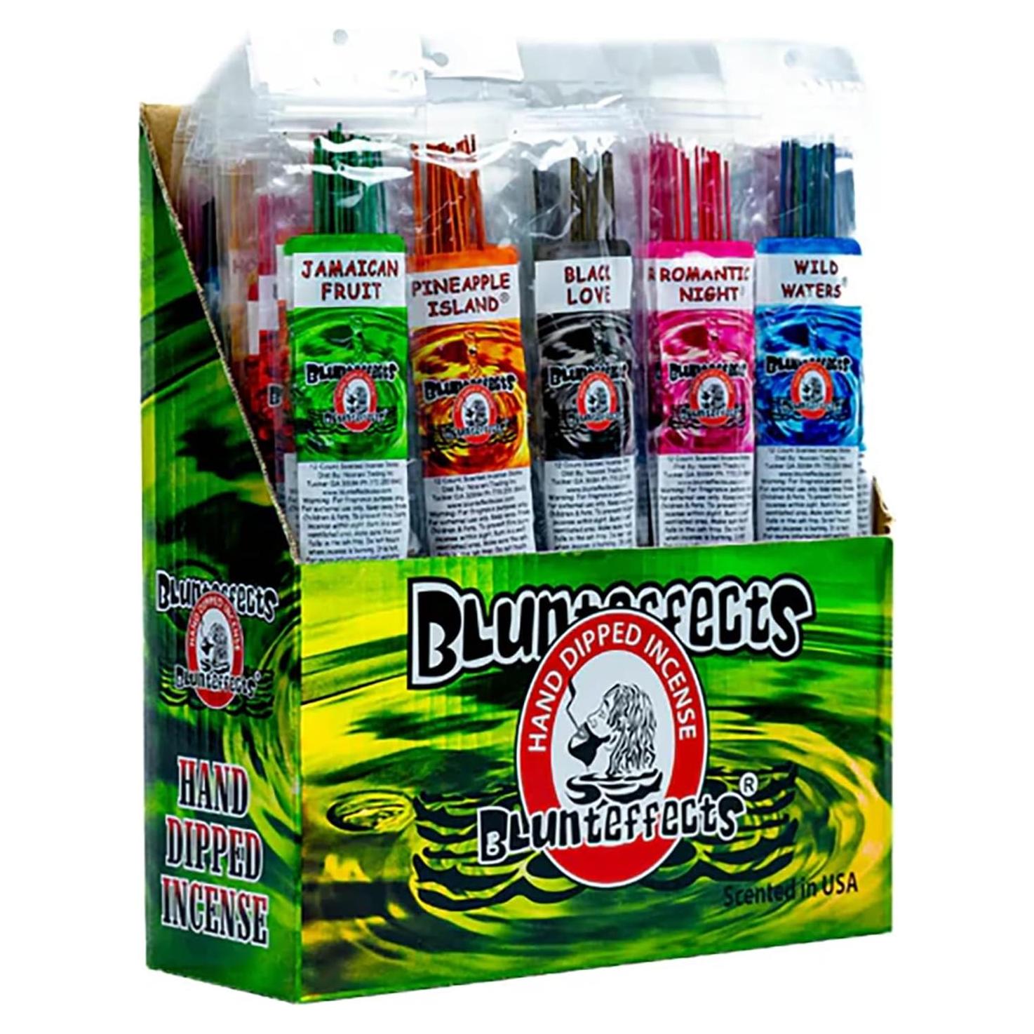 Incienso Blunteffects - Set Premium 180 Varillas 15 Aromas 27.94 cm