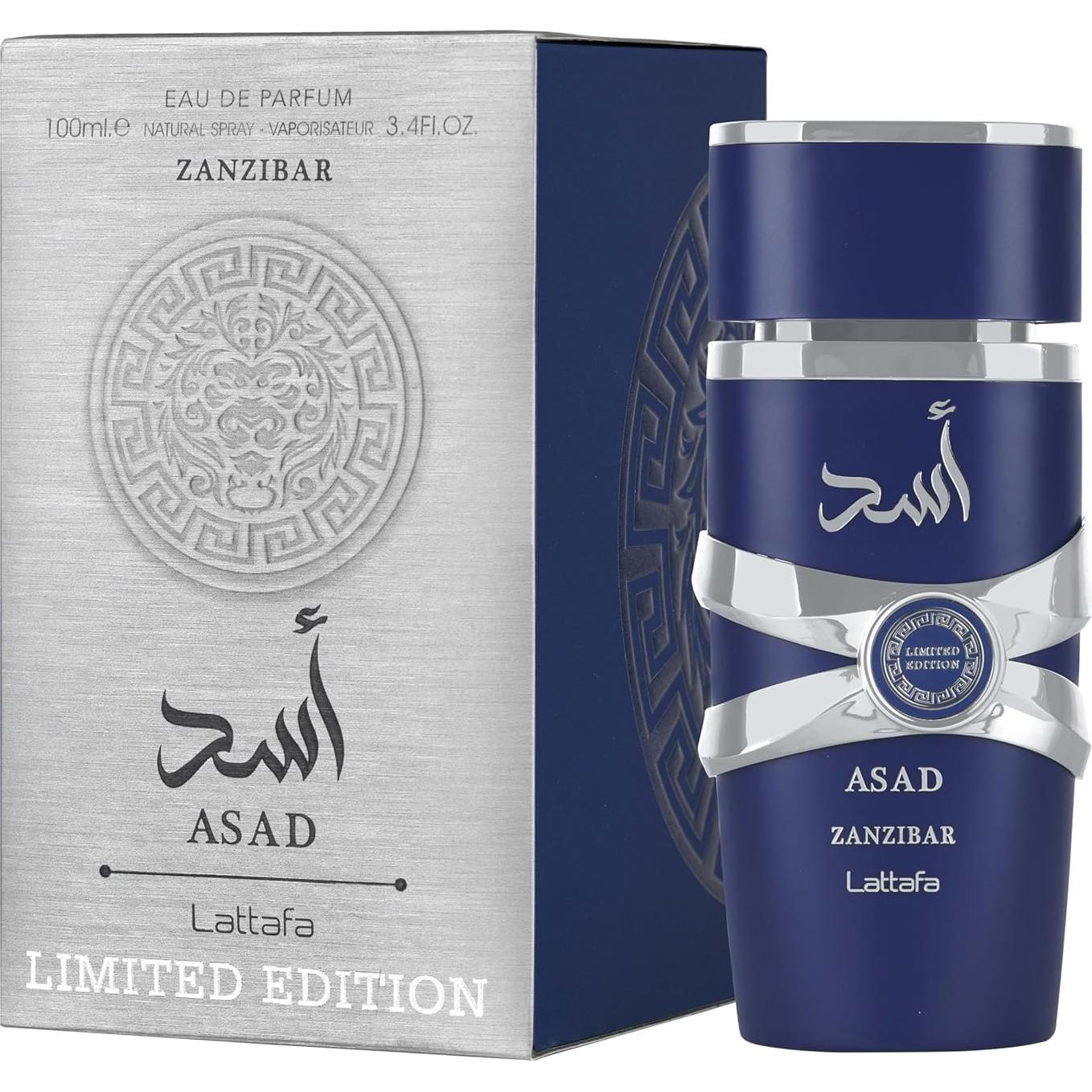 Perfume Lattafa Asad Zanzibar EDP Hombre 100ml Edición Limitada