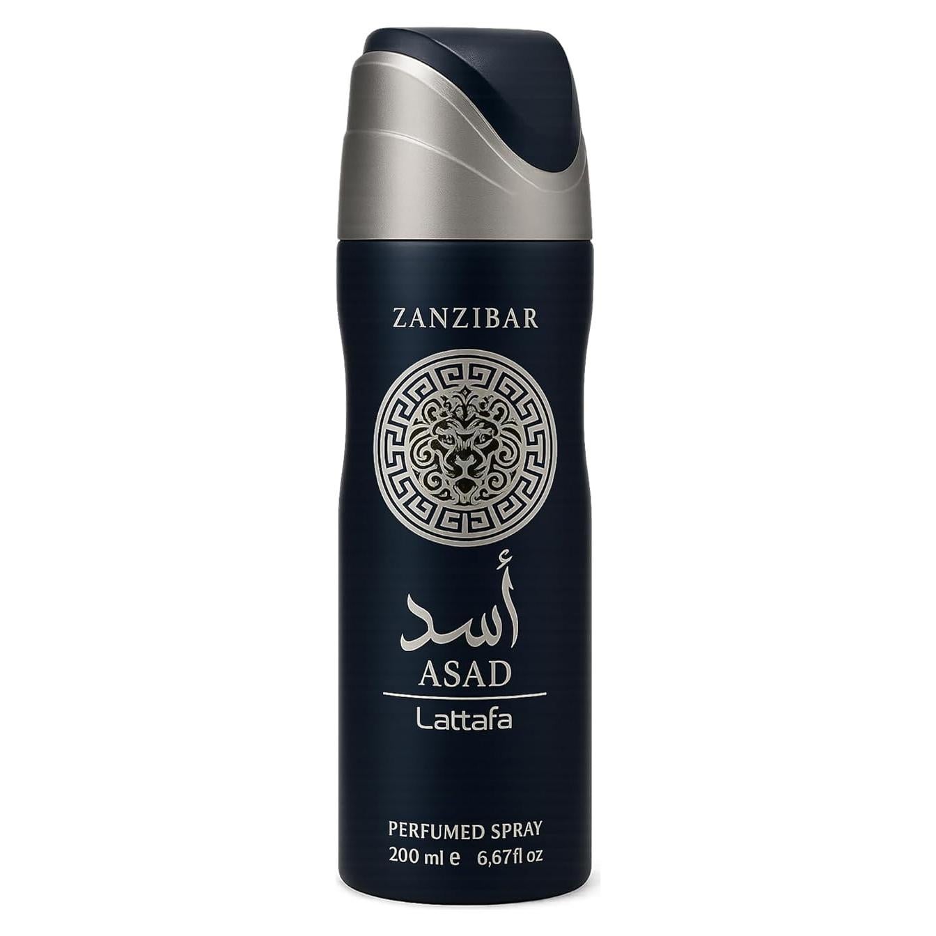 Desodorante Perfumeado Unisex Lattafa Asad Zanzibar 200 ml