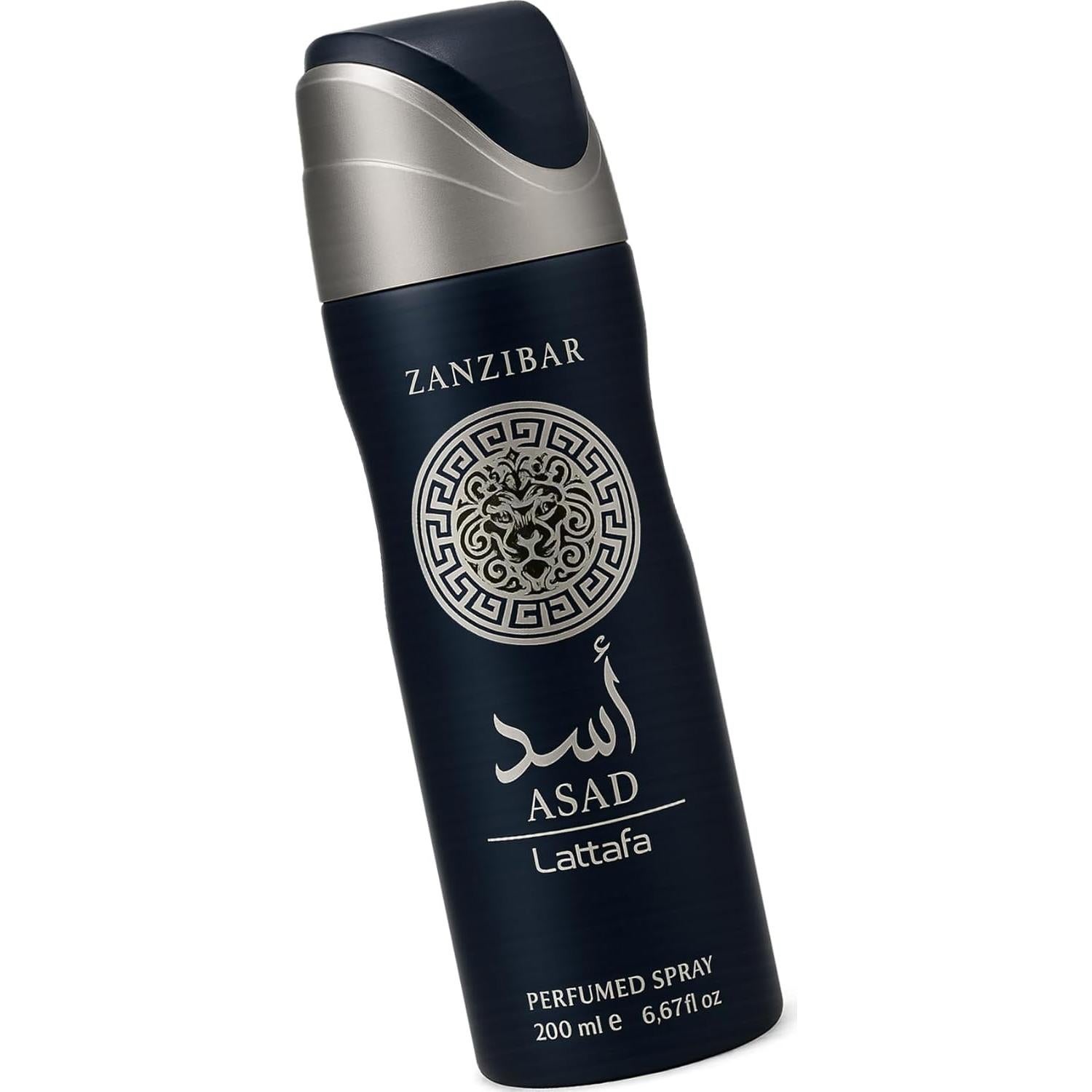 Desodorante Perfumeado Unisex Lattafa Asad Zanzibar 200 ml