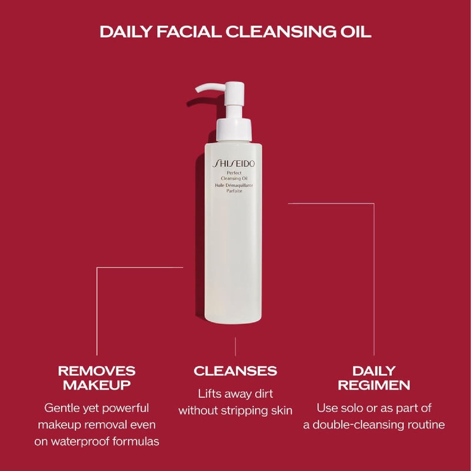 Limpiador Facial Shiseido Perfect Cleansing Oil 300 mL