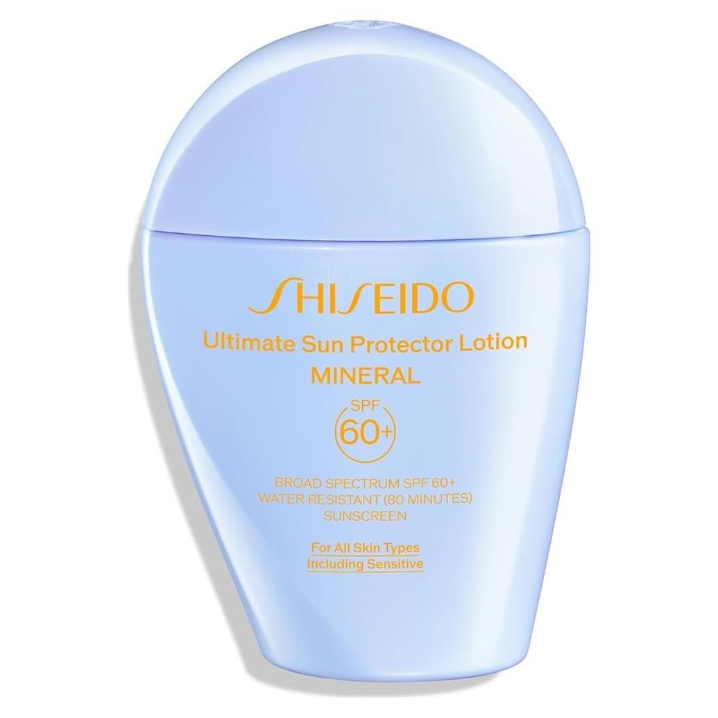 Protector Solar Mineral Shiseido SPF 60+ 50mL - Transparente