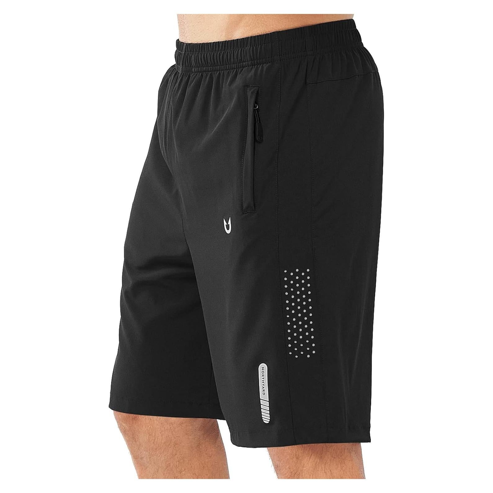 Pantalones Cortos Deportivos NORTHYARD Hombre Secado Rápido 22.86 cm