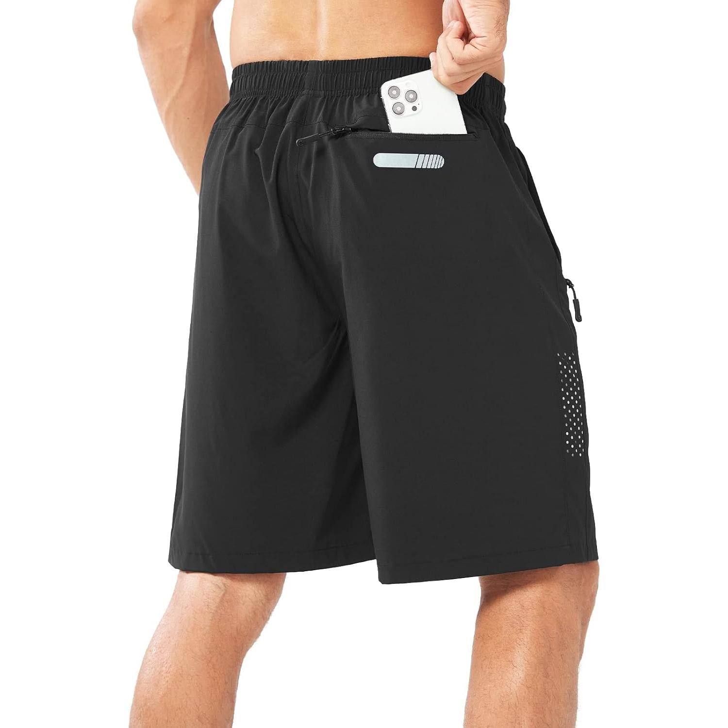 Pantalones Cortos Deportivos NORTHYARD Hombre Secado Rápido 22.86 cm