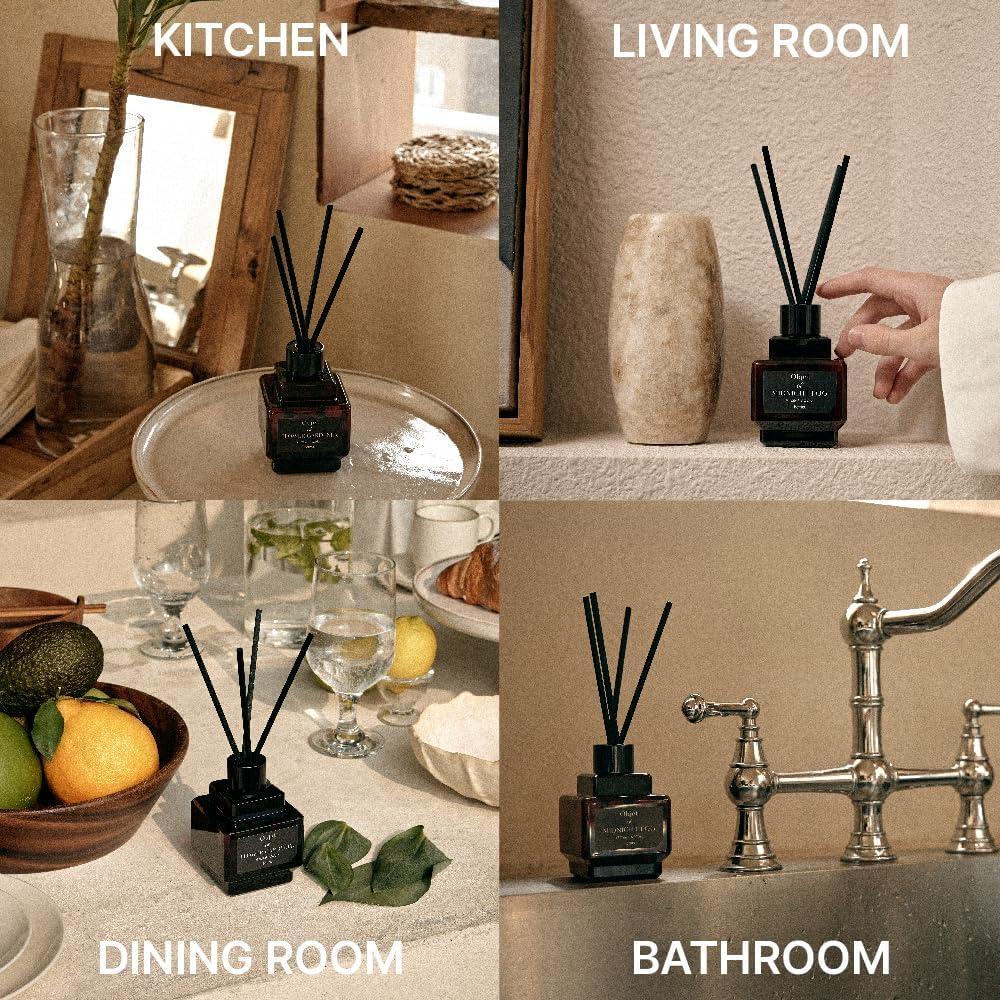 Juego de Difusor de Varillas HETRAS 200 ml Aroma Hinoki 2 Pack