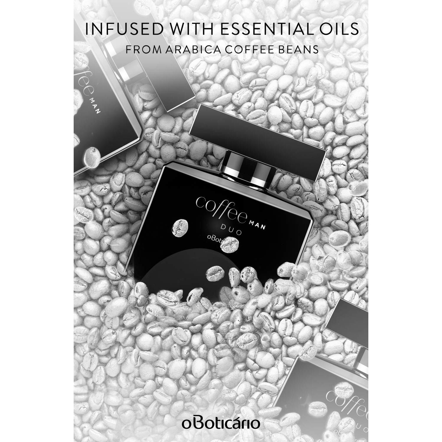Colonia O Boticario Coffee Duo Man 85g - Fragancia Masculina
