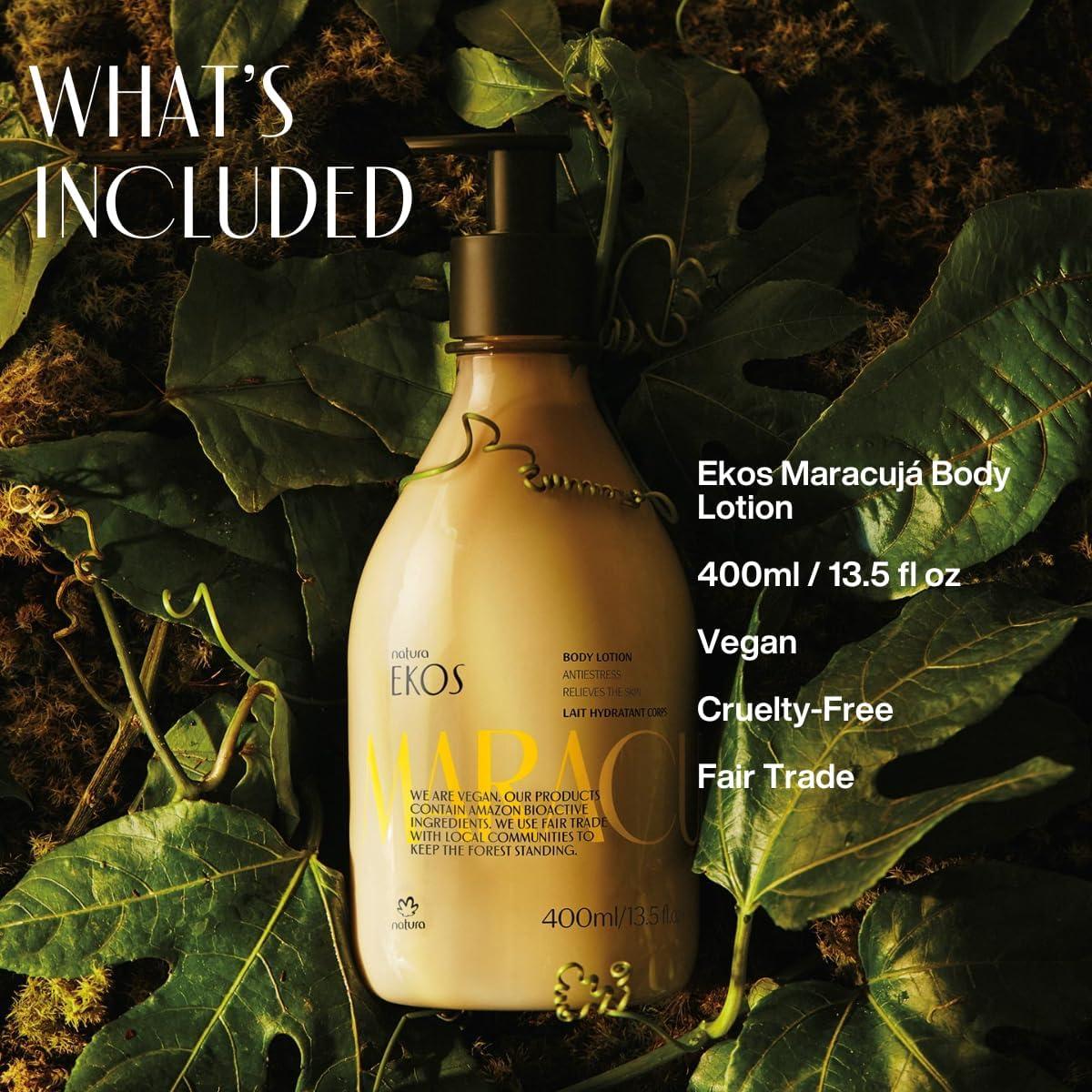 Dúo de Cuidado Corporal Natura Maracuyá - Aceite y Loción 24H