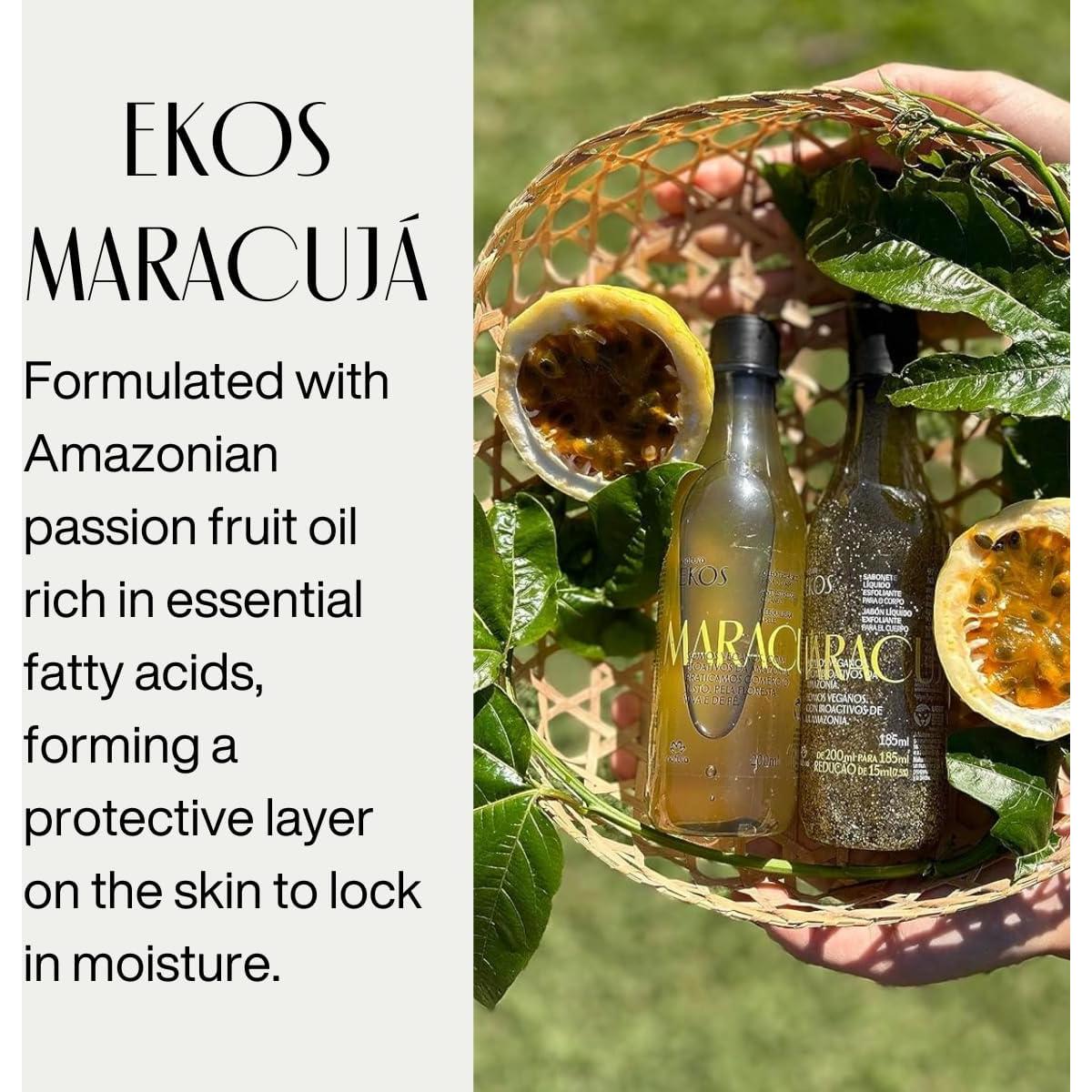 Dúo de Cuidado Corporal Natura Maracuyá - Aceite y Loción 24H