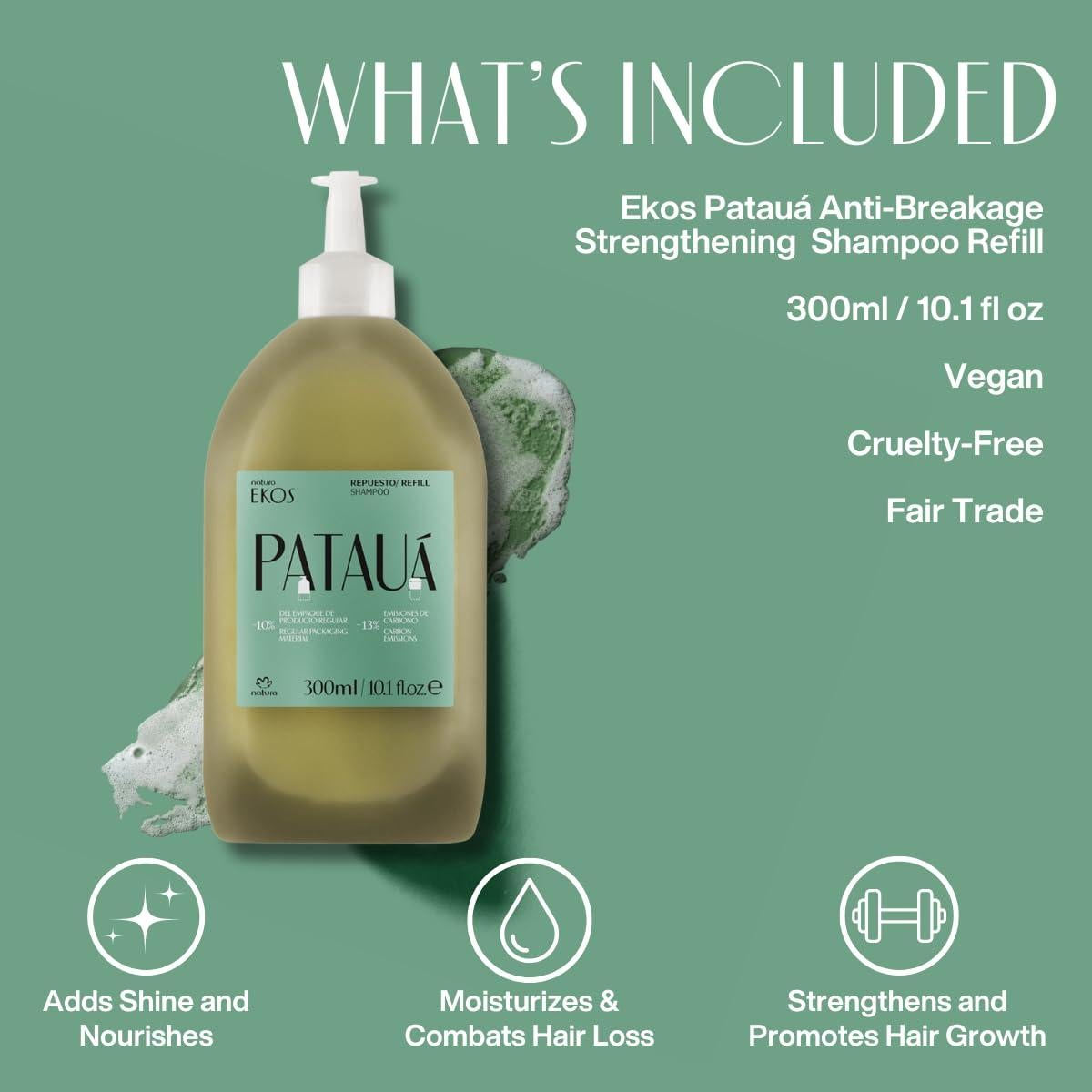 Champú Reforzante Anti-Rotura Natura Ekos Patauá 300ml