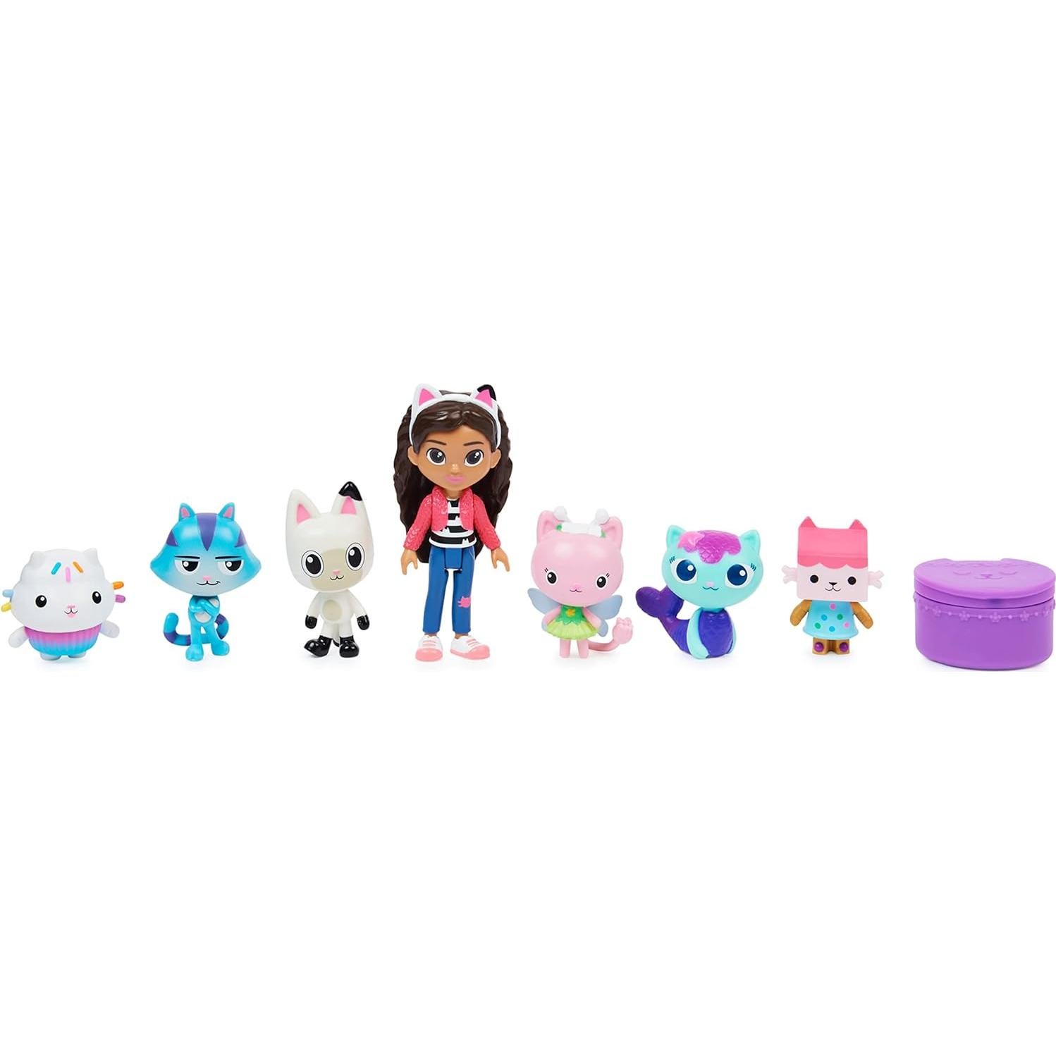 Juego de Figuras Deluxe Gabby con 7 Figuras y Accesorio
