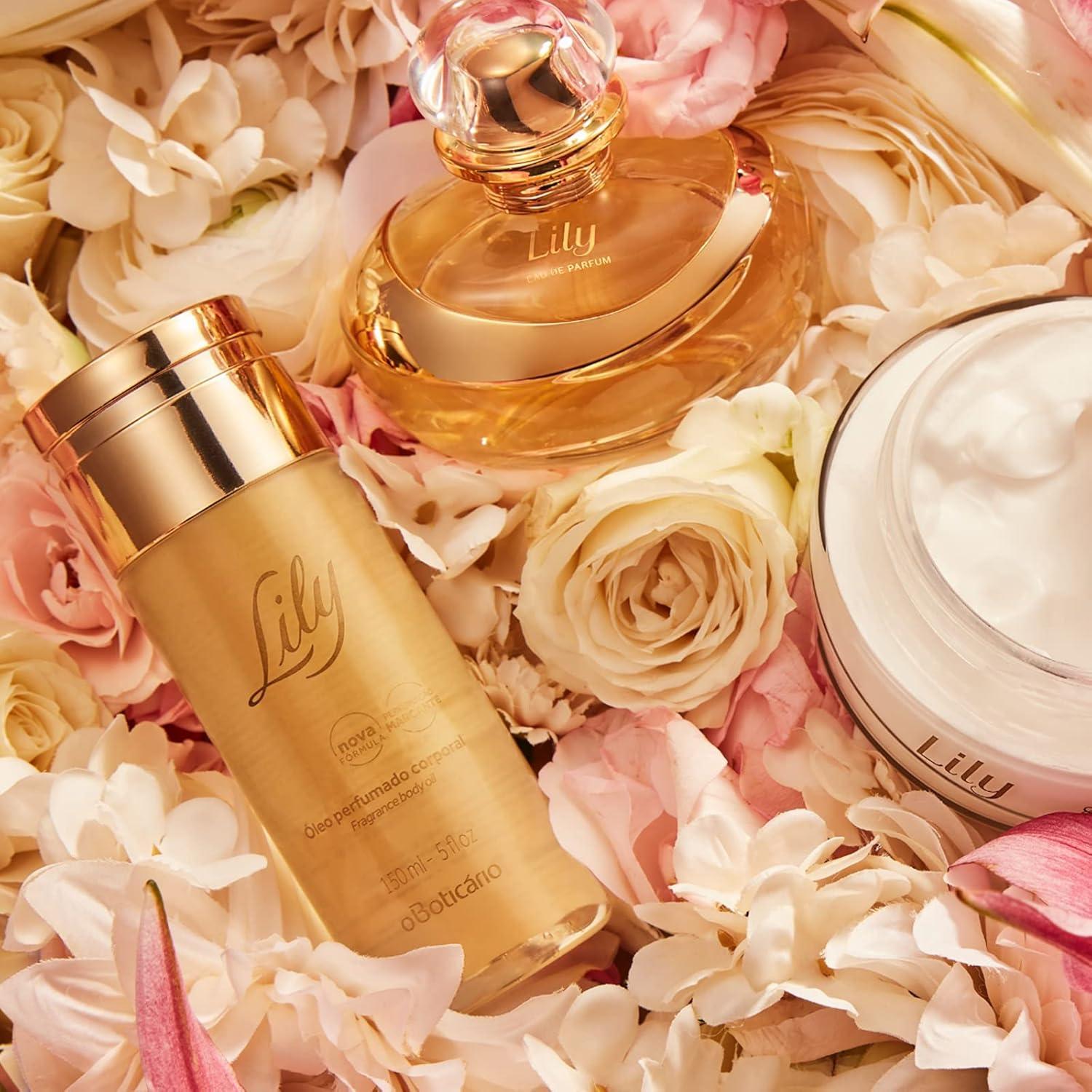 Aceite Corporal Aromatizado Lirio 170g - Hidratante y Rápida Absorción
