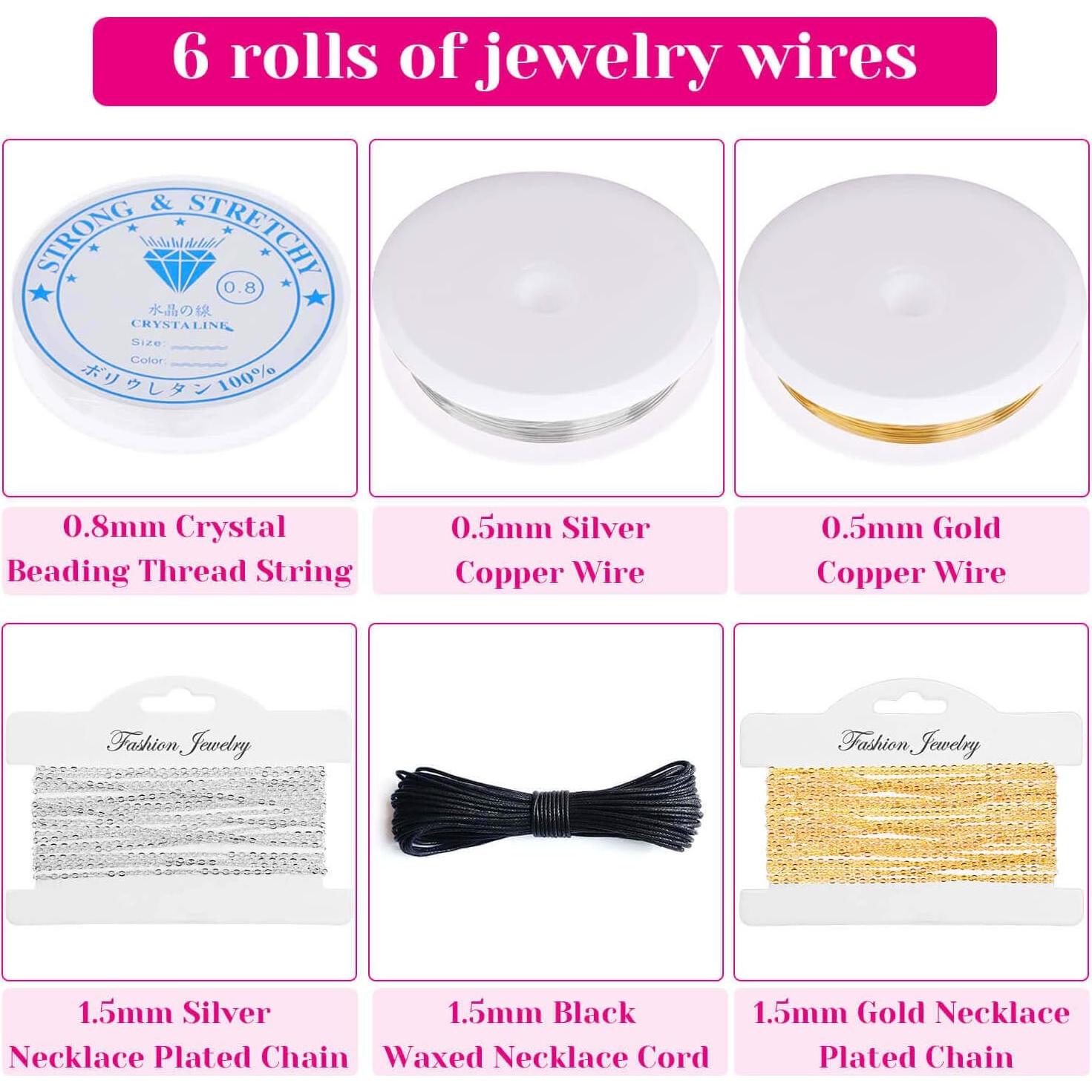 Kit de Fabricación de Joyas Shynek 1857 Piezas Adultos