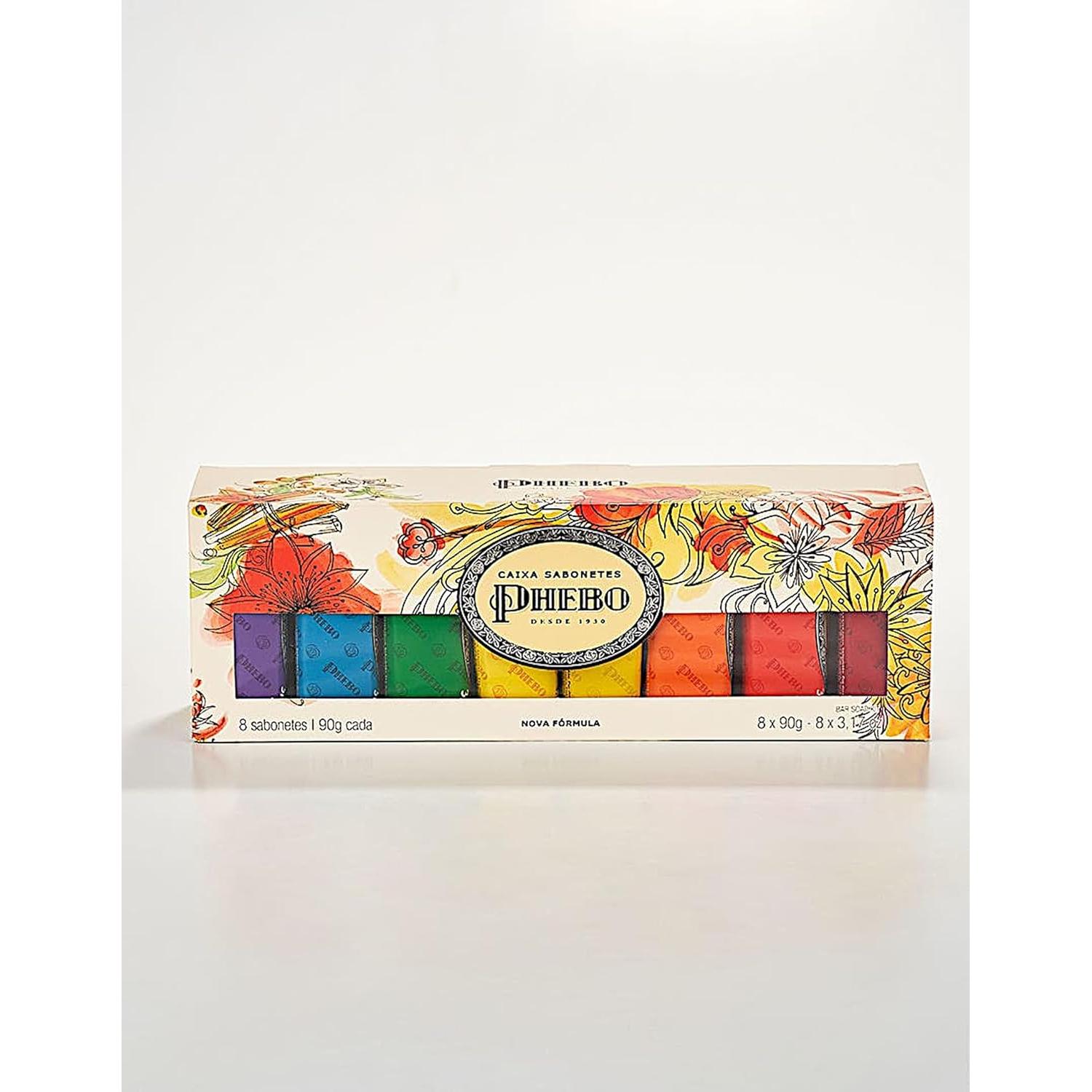 Jabones en Barra de Glicerina Phebo Belem 8 Unidades 90g