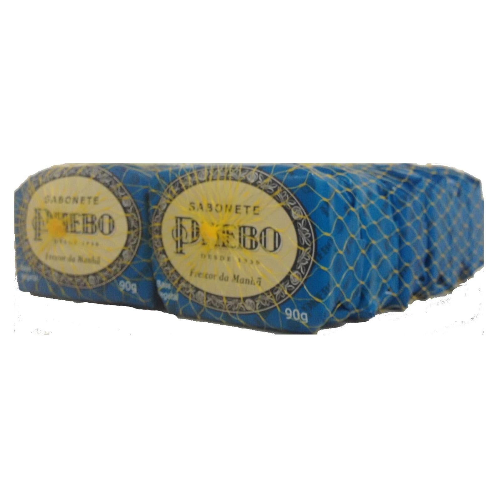 Jabón en Barra de Glicerina Phebo Frescor de Mañana 12x90g