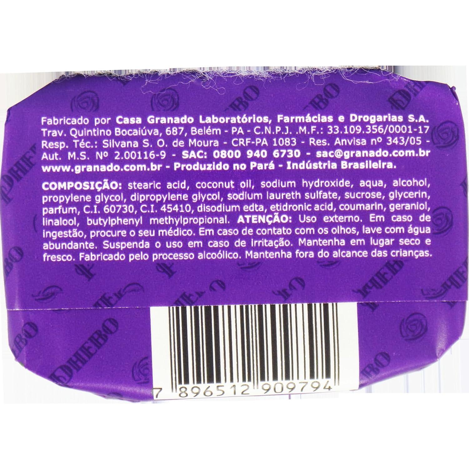 Jabón Corporal Phebo Toque de Lavanda 90g Pack 2 Unidades