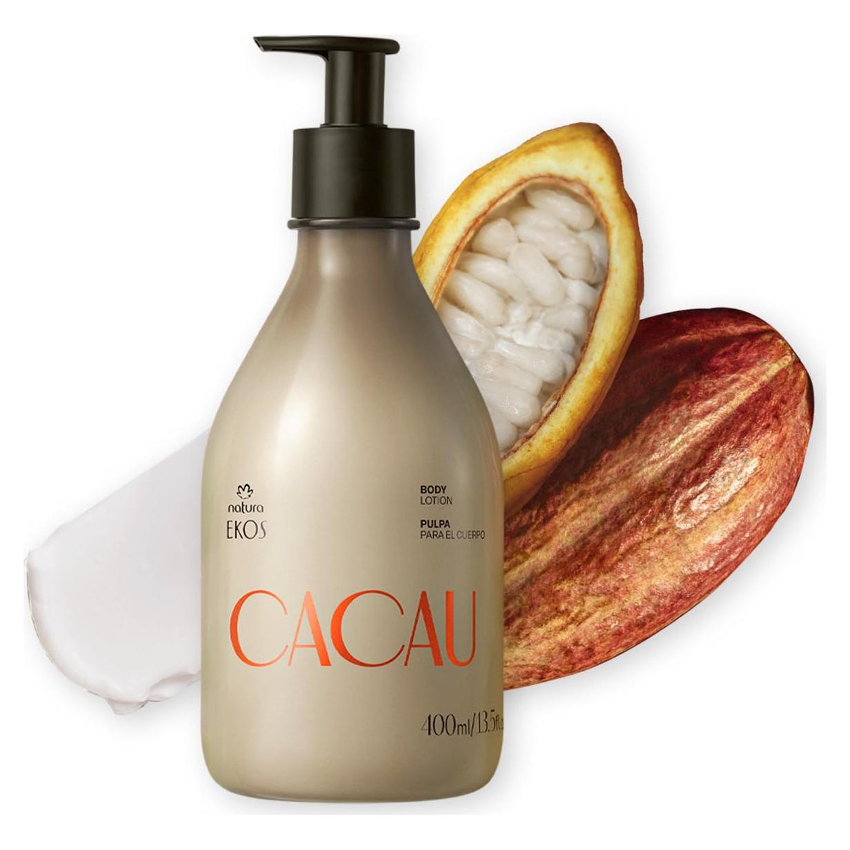 Loción Corporal Natura Ekos Cacau 400 ml - Hidratante Vegano