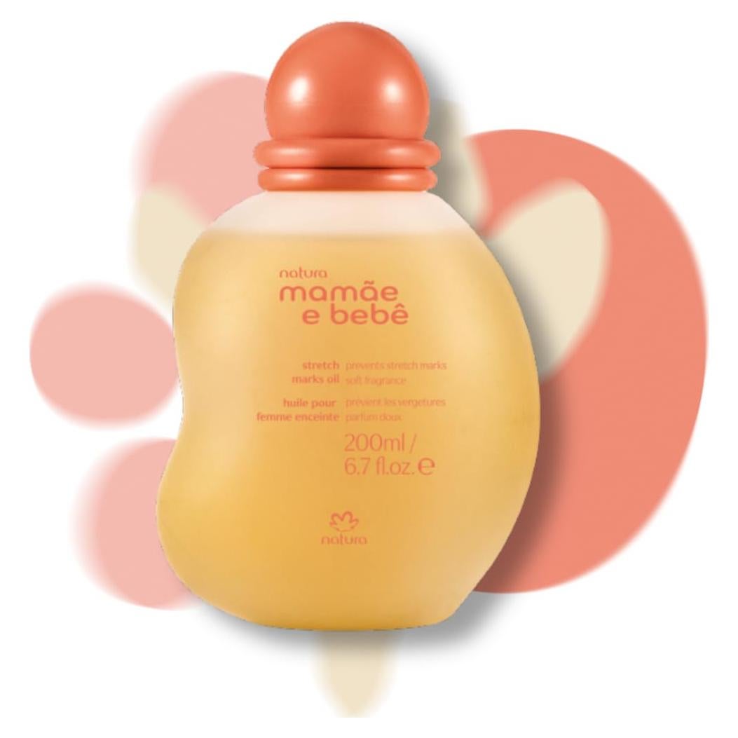 Aceite de Ducha Hidratante Natura Mamãe e Bebê 200ml - 100% Vegano