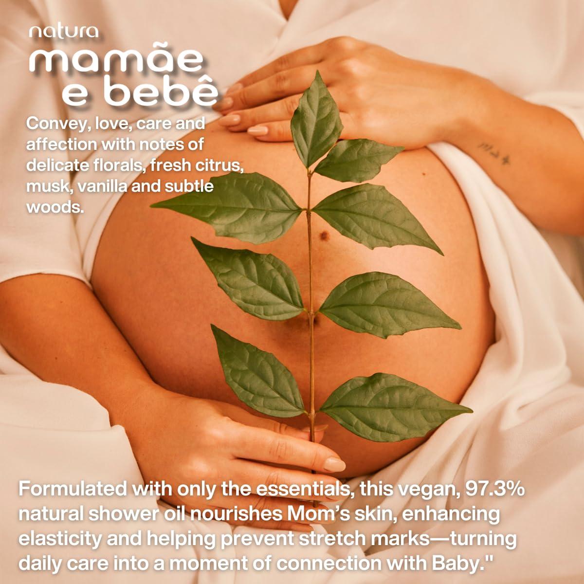 Aceite de Ducha Hidratante Natura Mamãe e Bebê 200ml - 100% Vegano