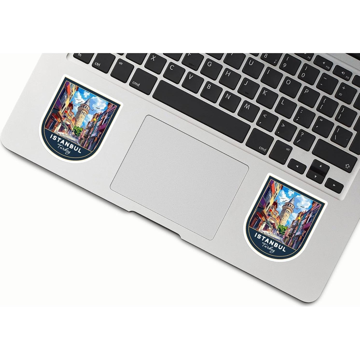 Pegatinas de Viaje Estambul ShelbyShops - 3 Pcs Impermeables