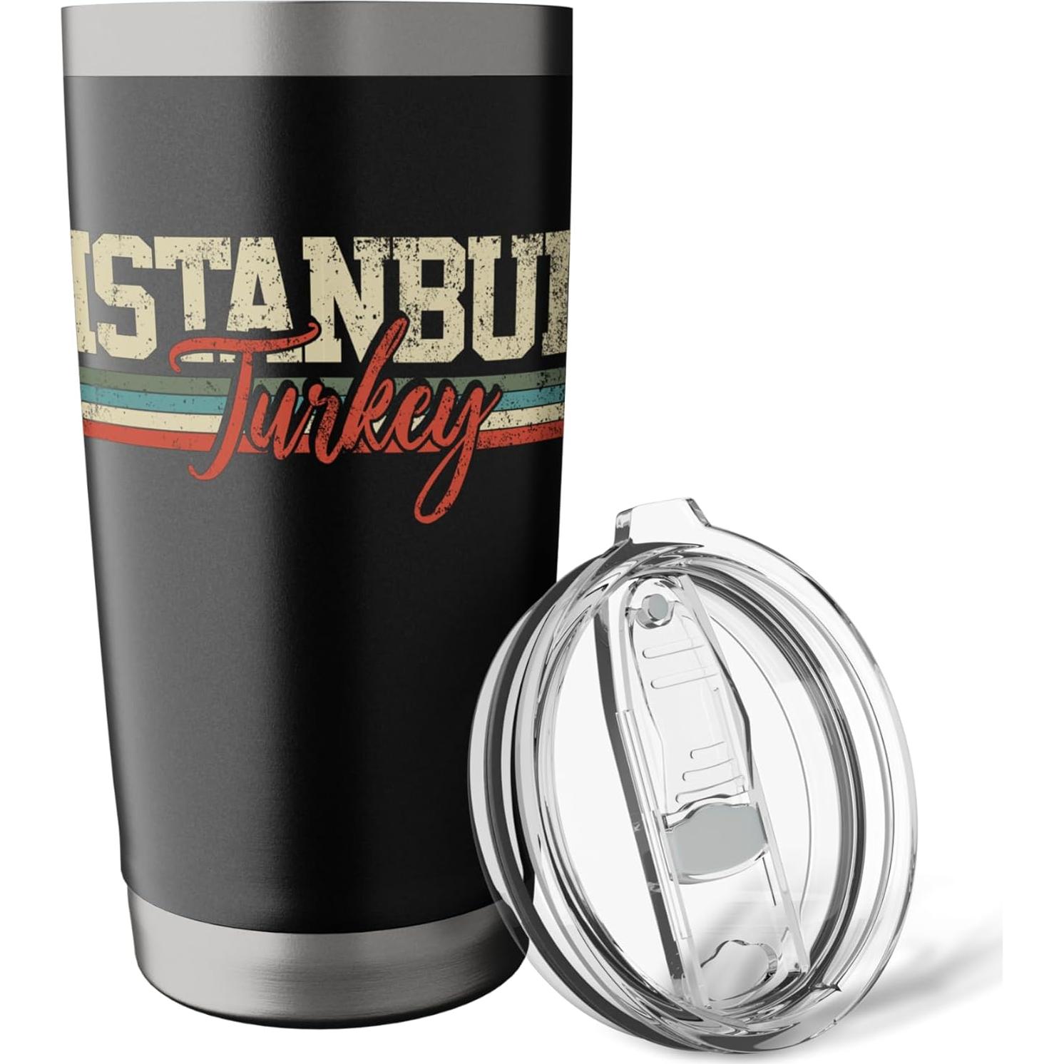 Vaso Térmico Acero Inoxidable Retro Estambul 591 ml