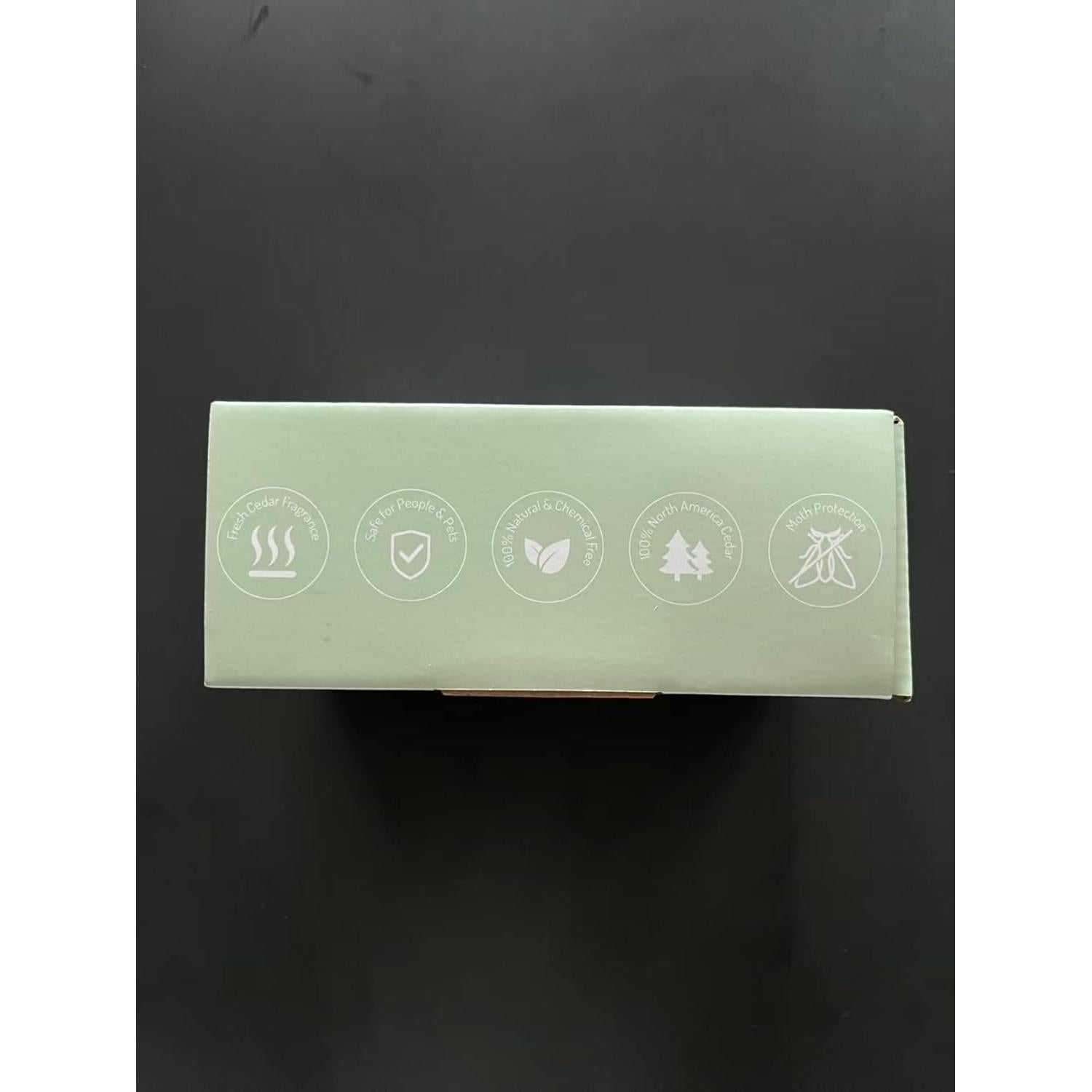 Bloques de Cedro TOPIA HANGER 100% Natural - Paquete de 16