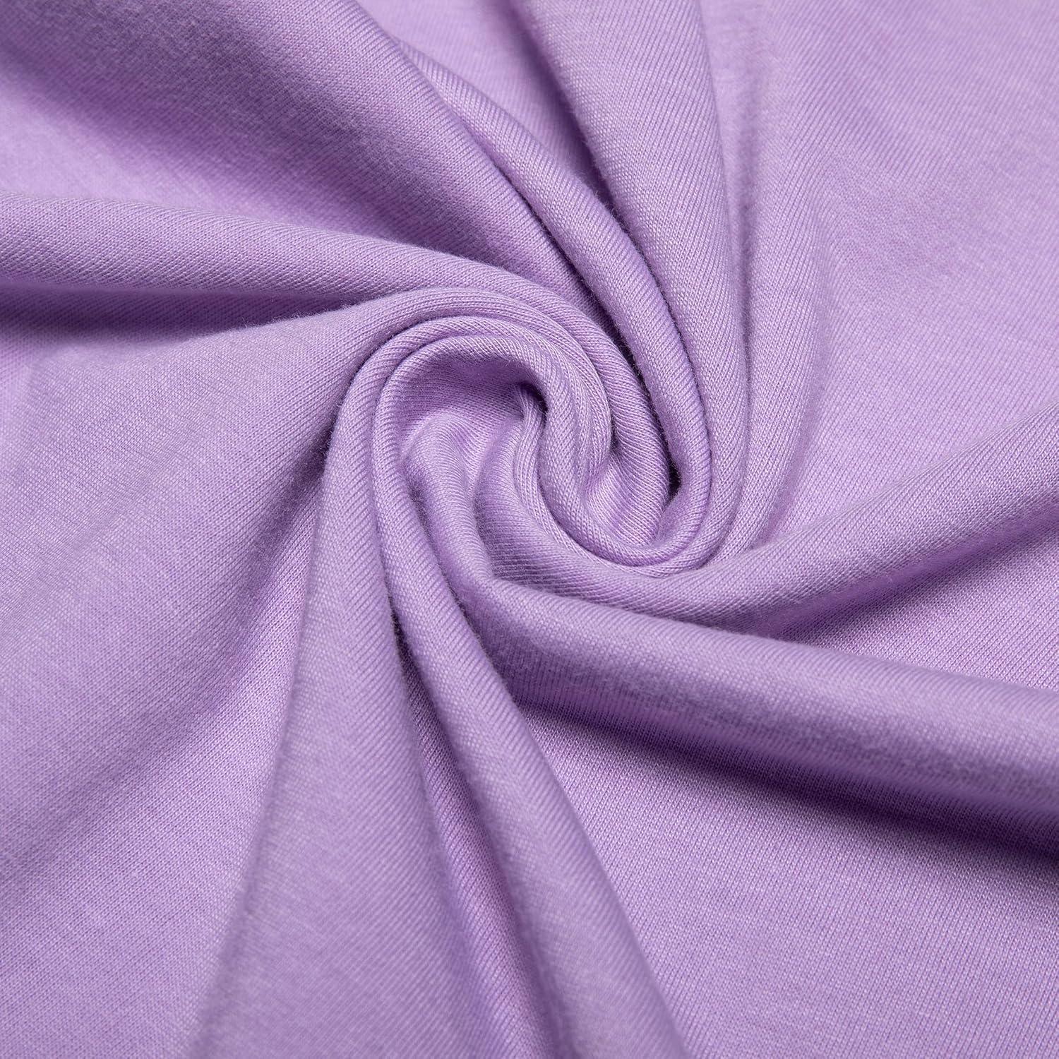 Camisetas de Manga Corta para Niñas Bienzoe - Paquete de 3, Secado Rápido, 7-8 Años