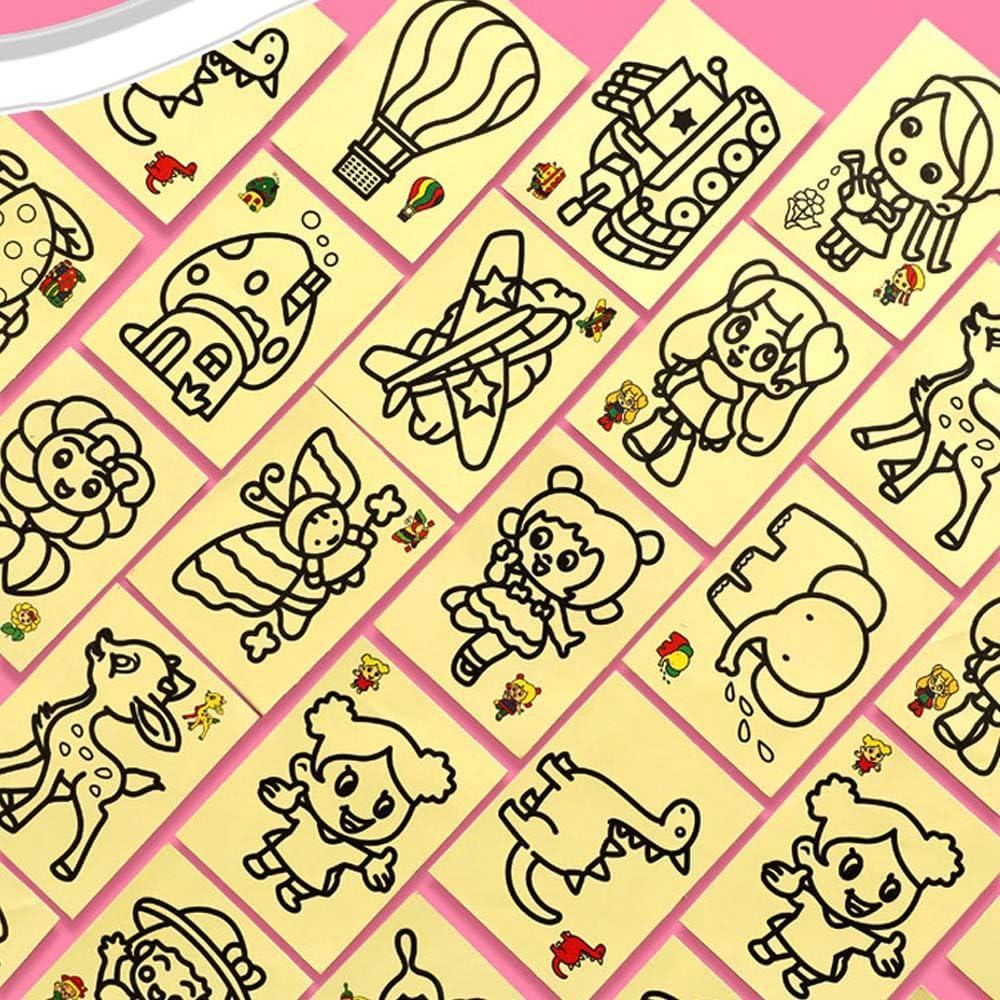 Kit de Arena Artística Zddaoole 32 PCS - 12 Colores y 20 Plantillas