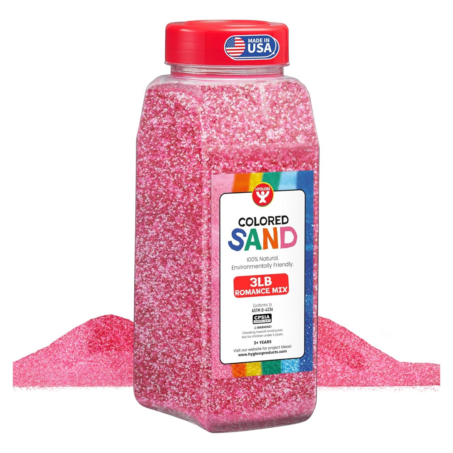 Arena de Color Hygloss - 14 Colores para Manualidades 1.36 kg