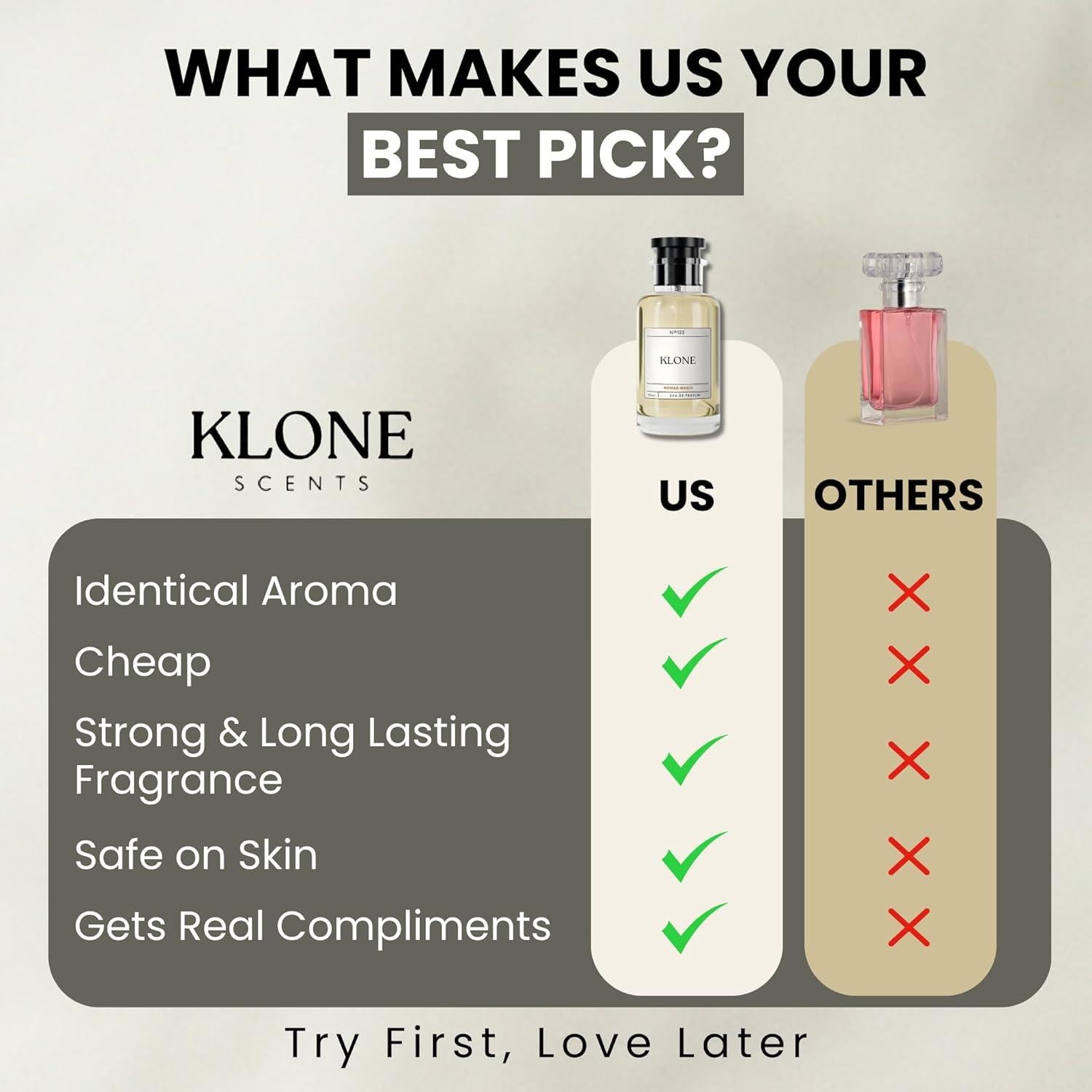 Eau de Parfum Magia Nómada Klone 50ml - Fragancia Larga Duración para Hombres