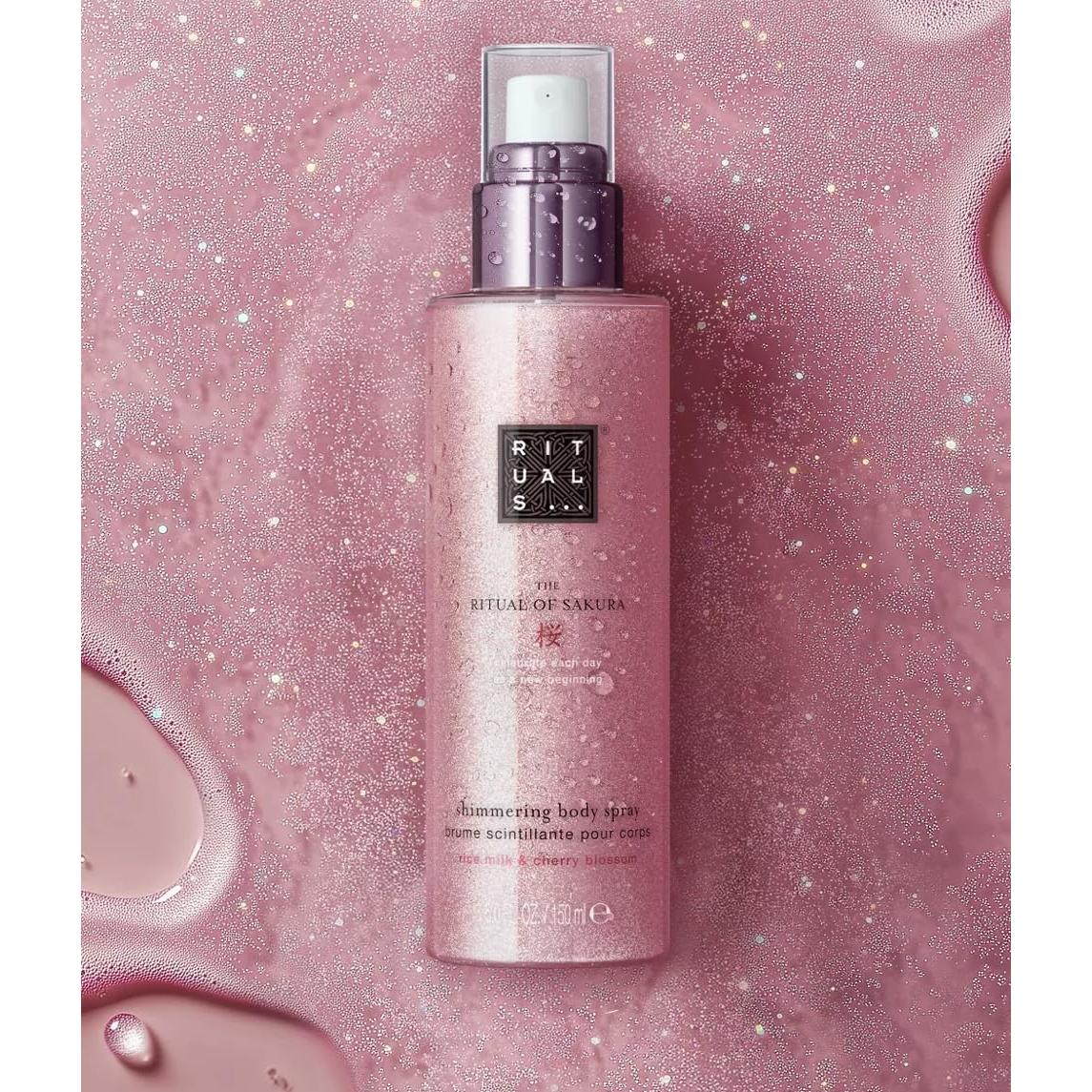 Spray Corporal Brillante Rituals Sakura 150 ml - Leche de Arroz