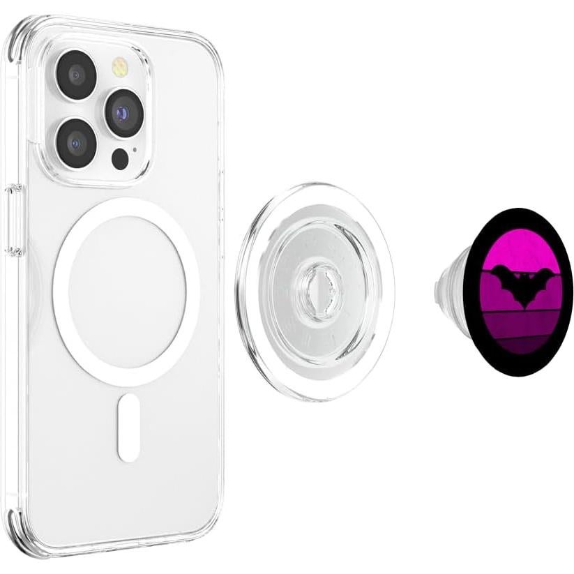PopGrip MagSafe Murciélago Retro PopSockets para iPhone