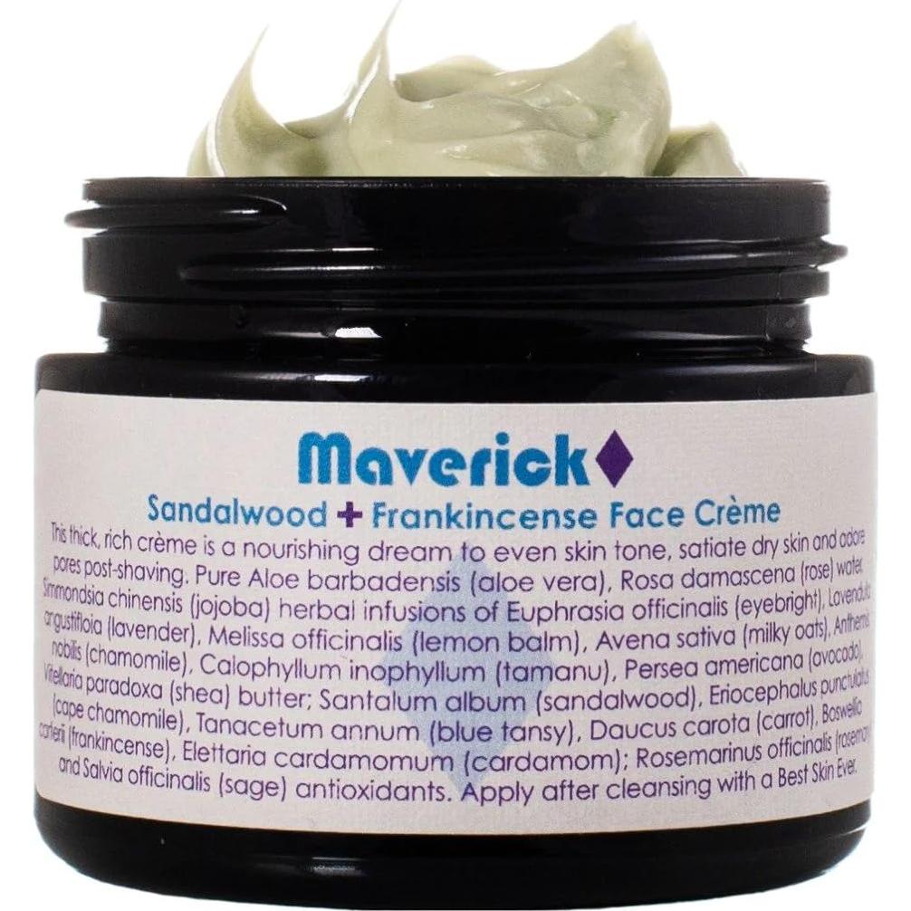 Crema Facial Orgánica Living Libations Maverick 50 ml