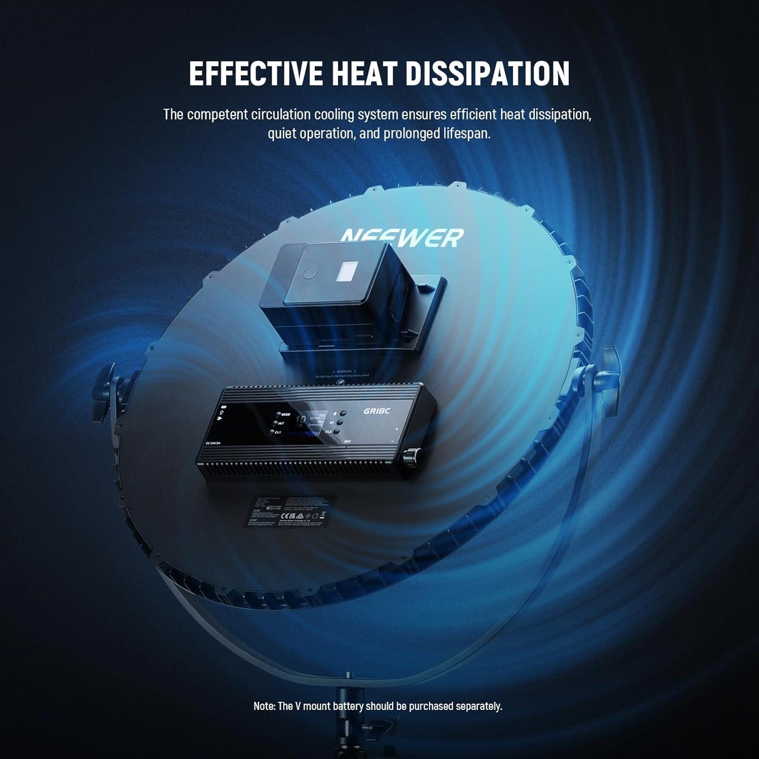 Luz de Video LED RGB NEEWER 65W 18" Control APP