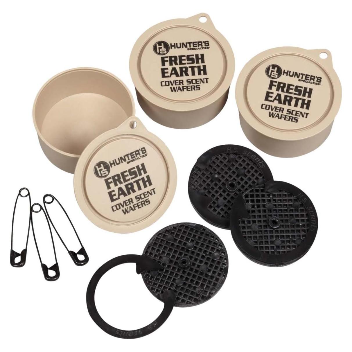 Wafers de Olor a Tierra Fresca Hunters Specialties - 9 Piezas