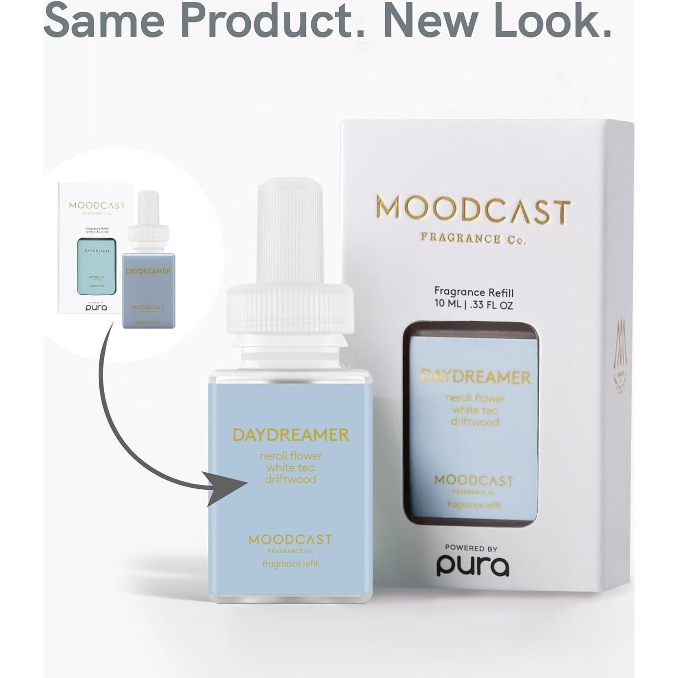 Recarga de Aroma Pura Moodcast Soñador - 2 Unidades 29.57ml