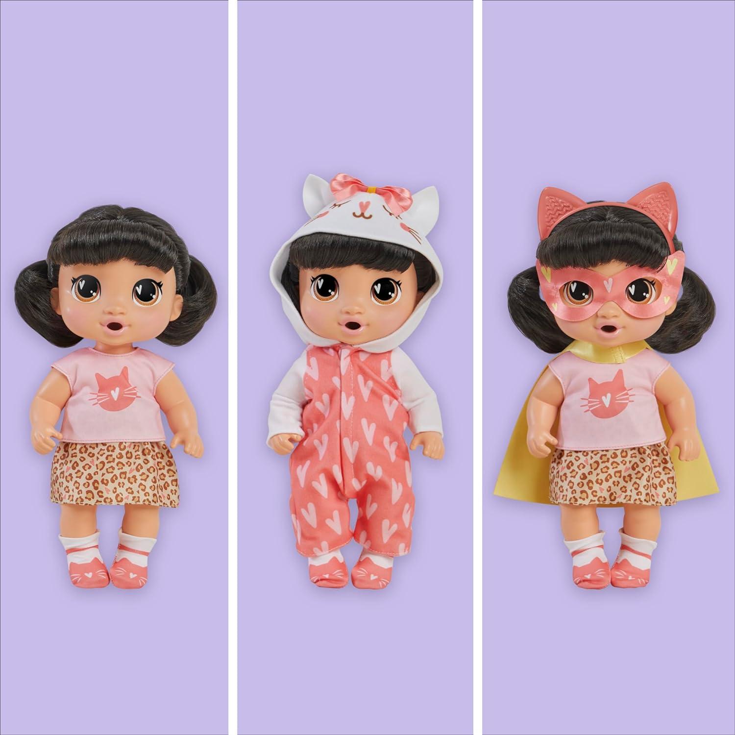 Muñeca Baby Alive Super BFF Katie Kat 28 cm con accesorios