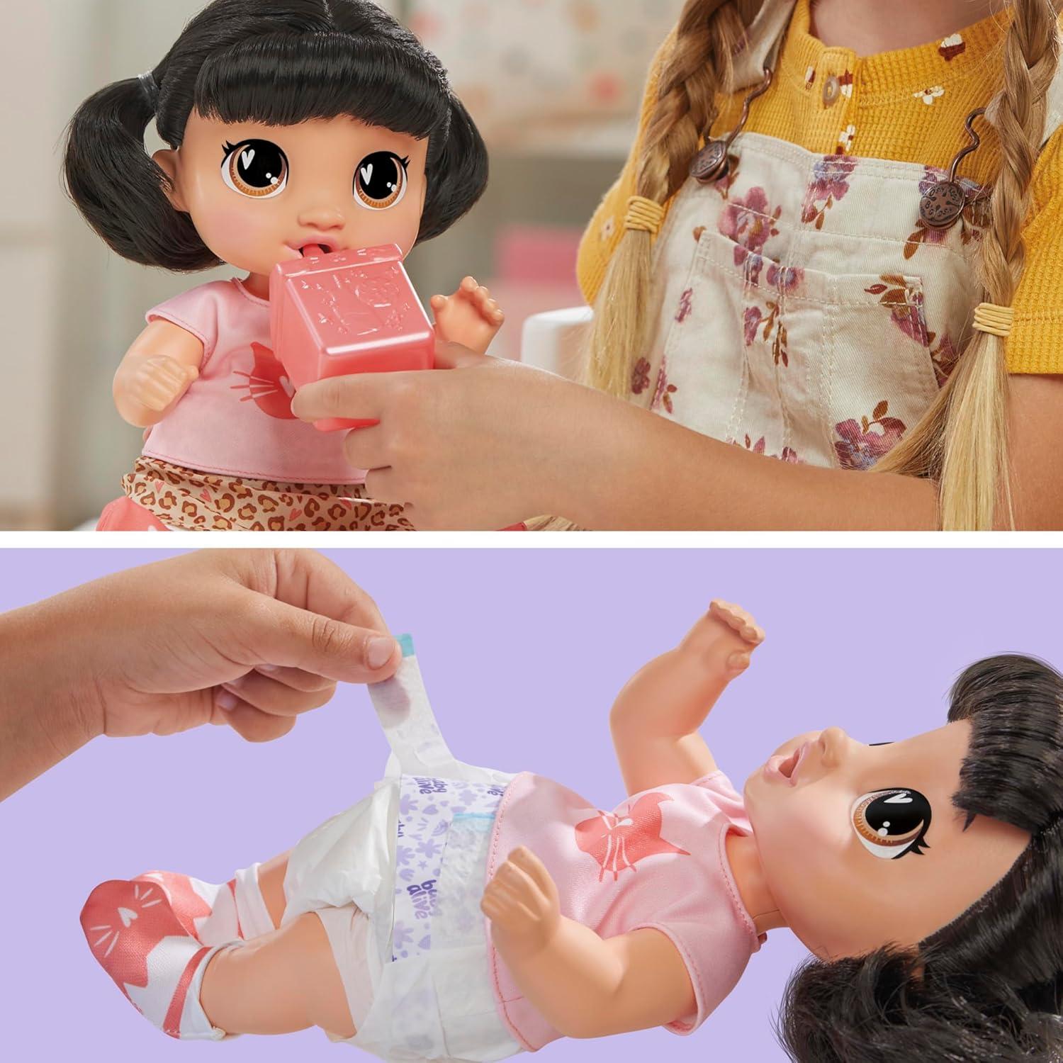 Muñeca Baby Alive Super BFF Katie Kat 28 cm con accesorios