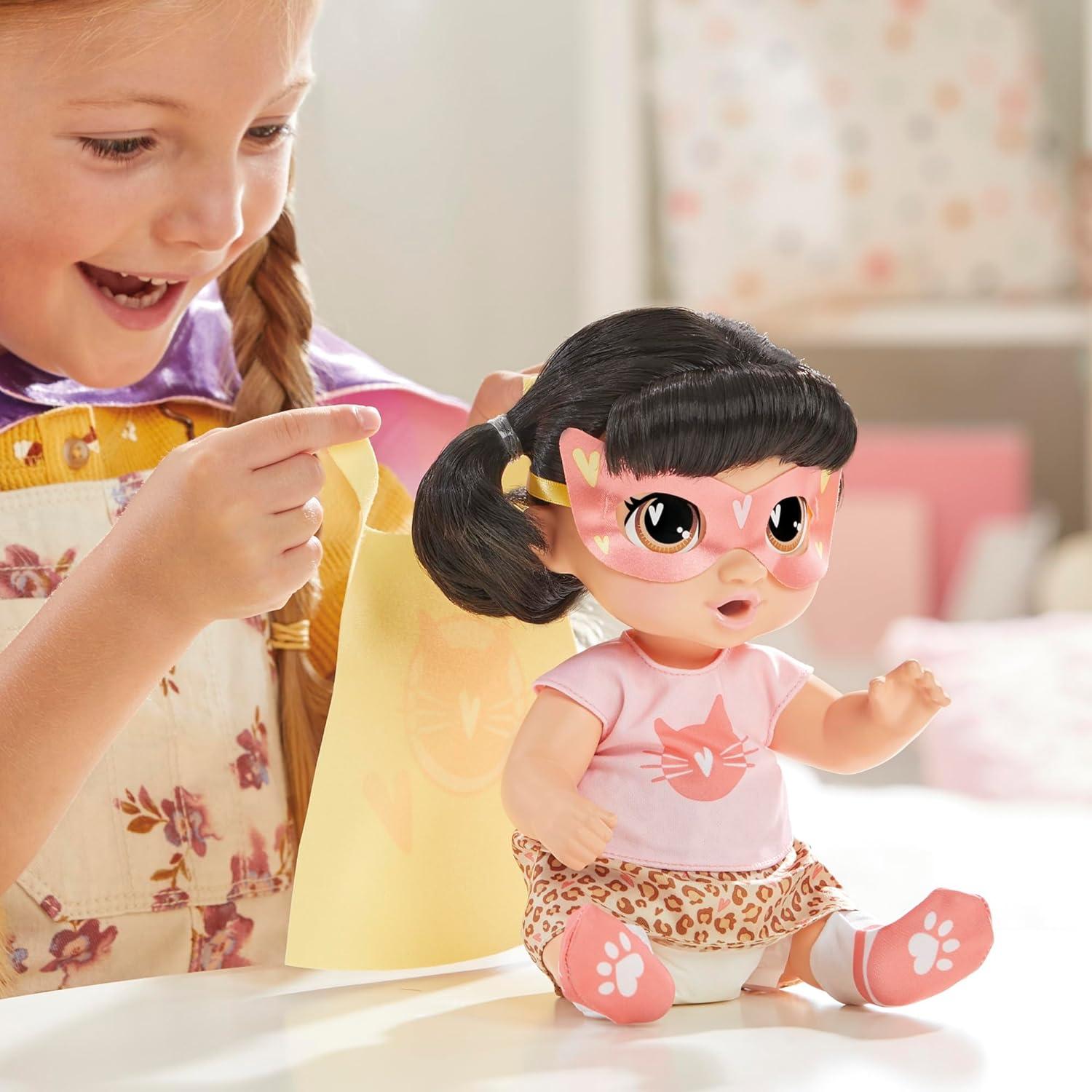 Muñeca Baby Alive Super BFF Katie Kat 28 cm con accesorios