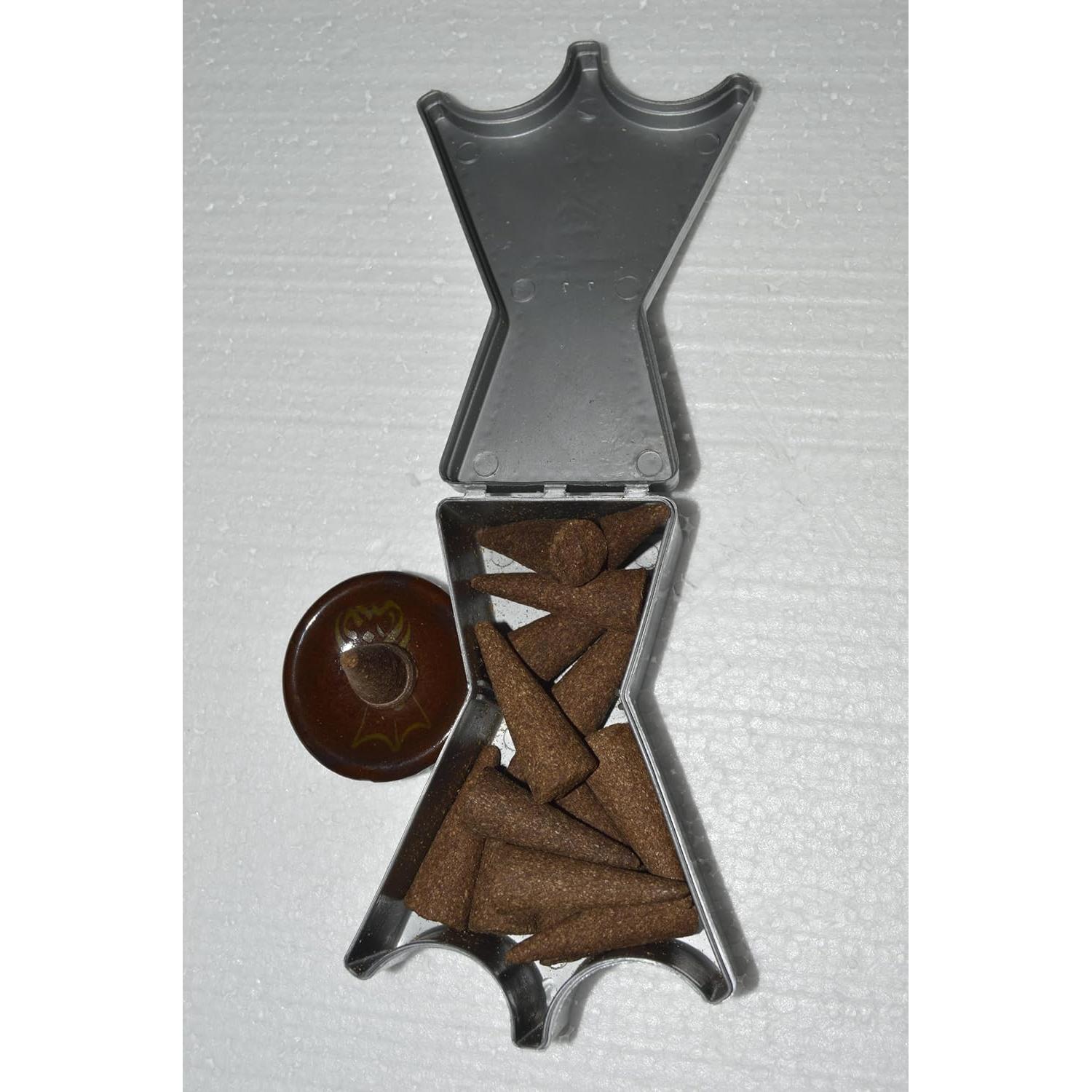 Conos de Incienso Ansaam Raíces de Oud - 15 Unidades - Aroma Terroso