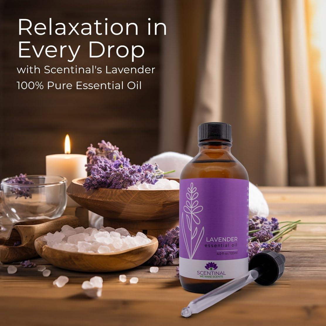 Aceite Esencial Puro Scentinal - 120ml con Gotero - Variedad