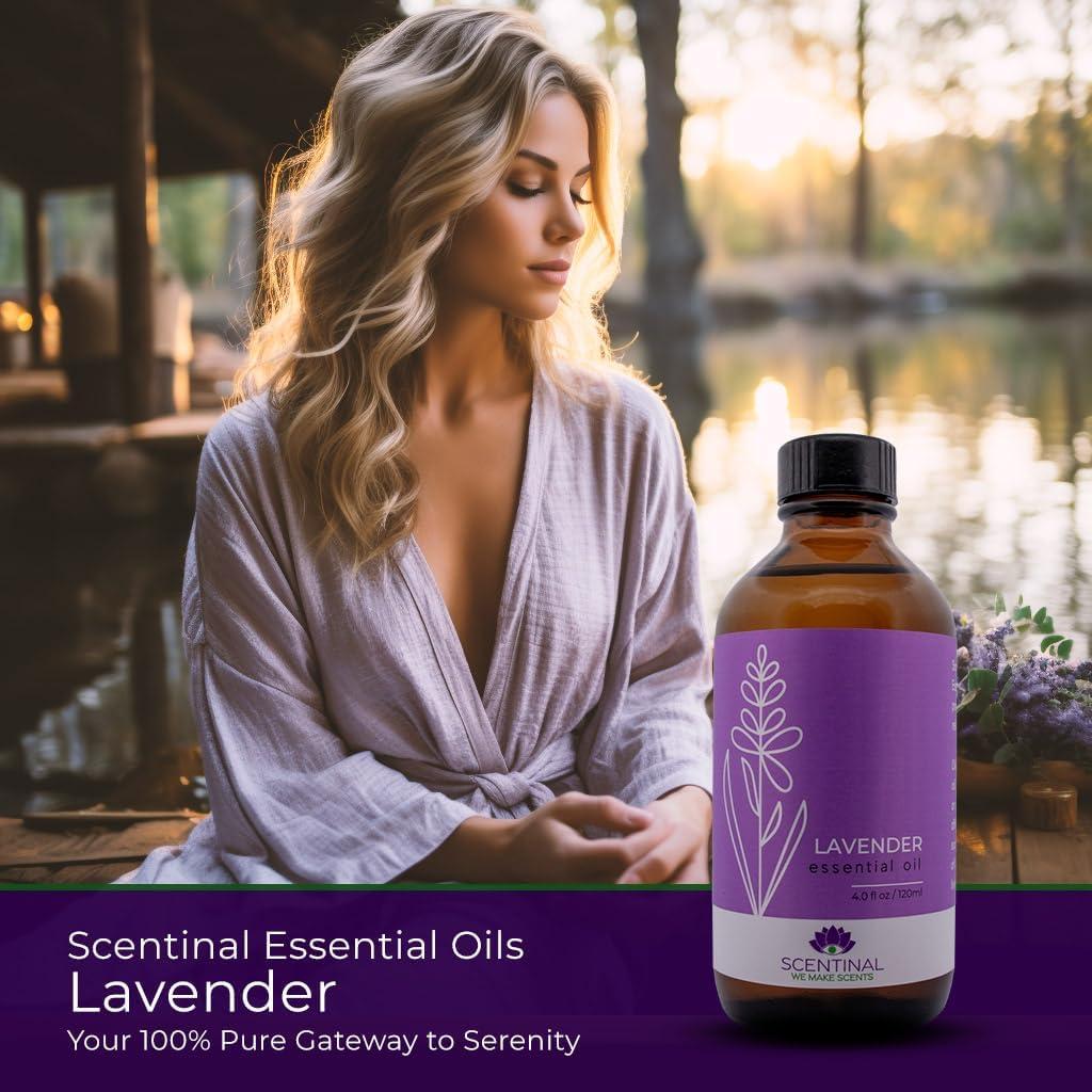 Aceite Esencial Puro Scentinal - 120ml con Gotero - Variedad