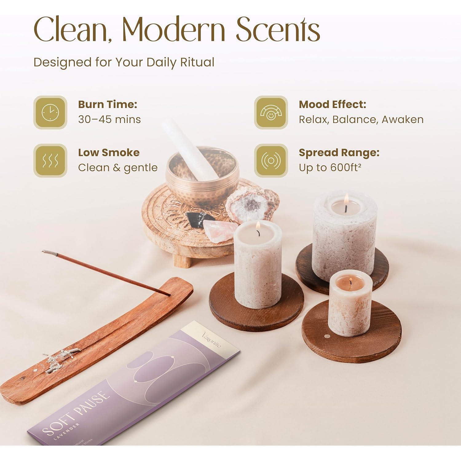 Palitos de Incienso Urban Zen Varonite - 120 Unidades