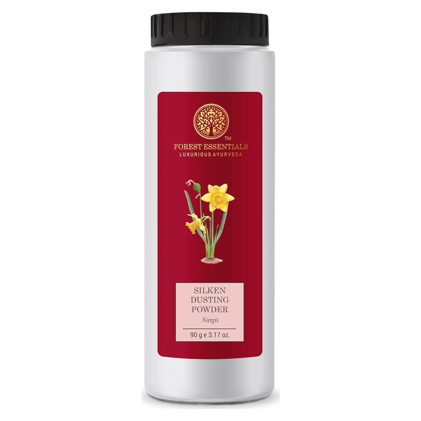 Polvo de Talco Sedoso Forest Essentials Nargis 100g