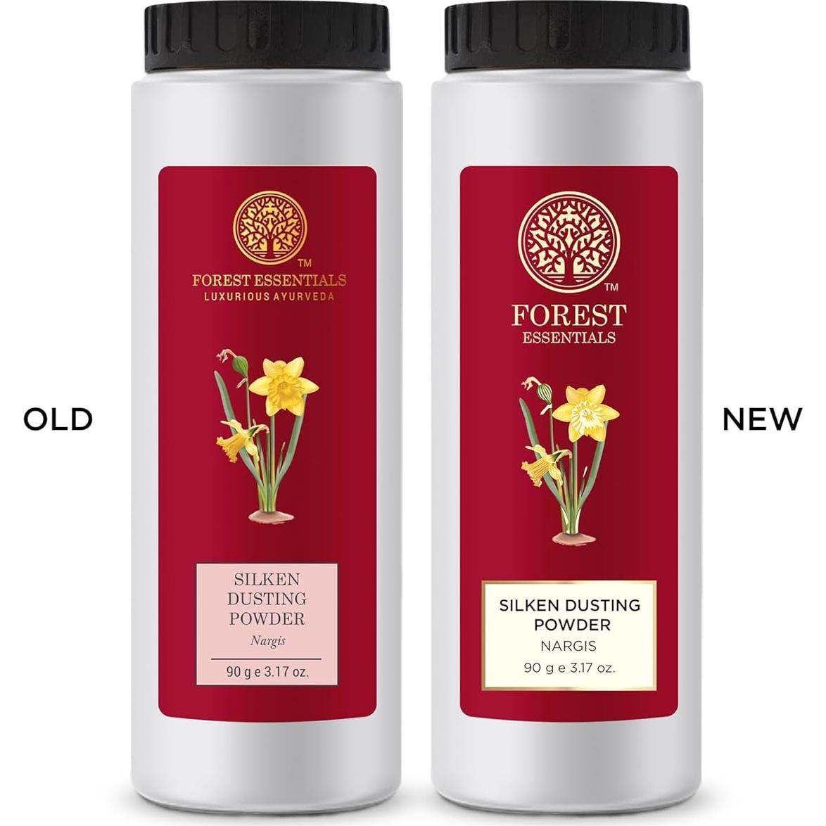 Polvo de Talco Sedoso Forest Essentials Nargis 100g