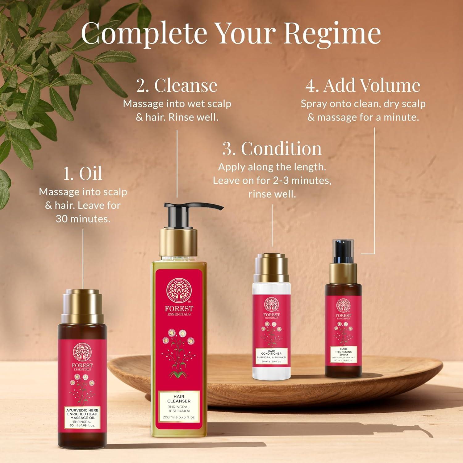 Limpiador de Cabello Forest Essentials Bhringraj y Shikakai 200ml