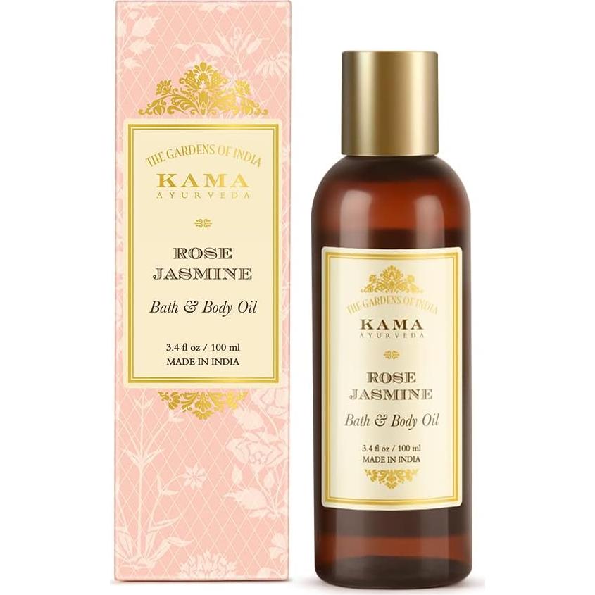 Aceite de Baño y Cuerpo Kama Ayurveda Rosa y Jazmín 100ml