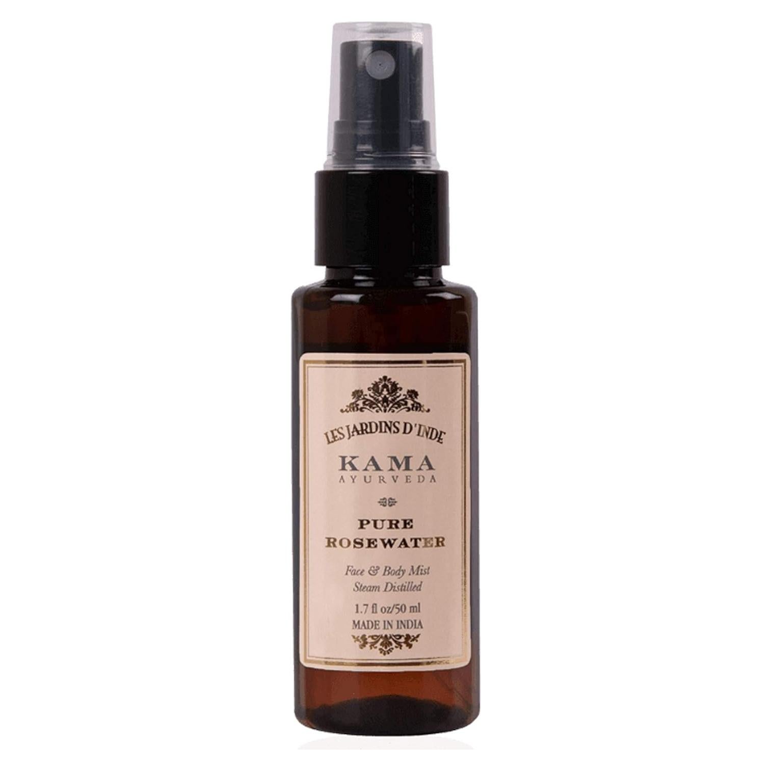 Agua de Rosa Pura Orgánica Kama Ayurveda 50ML - Astringente Natural