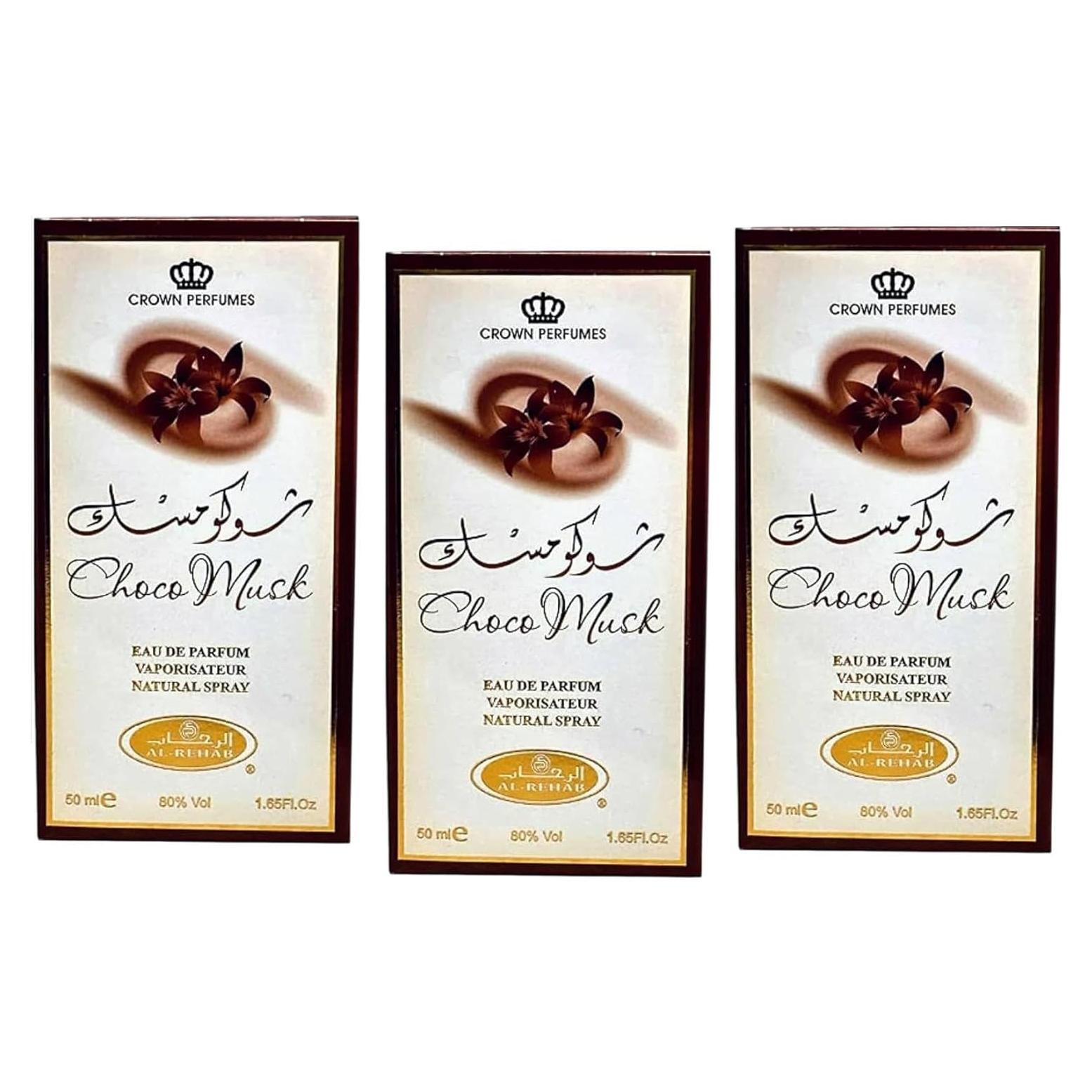 Choco Musk Eau de Parfum Spray 50ml para Mujeres - Fragancia de Chocolate