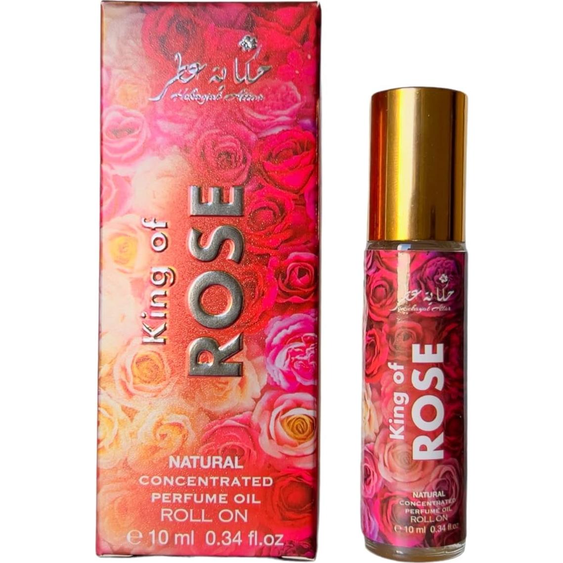 Aceite de Perfume Concentrado Rey de la Rosa 10 ml Roll On